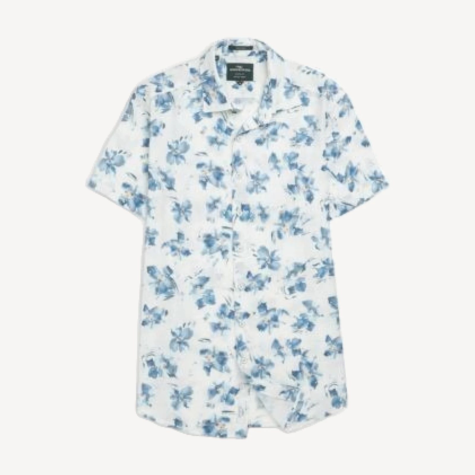 Rodd & Gunn Portland Island Slim Fit Short Sleeve Linen Shirt