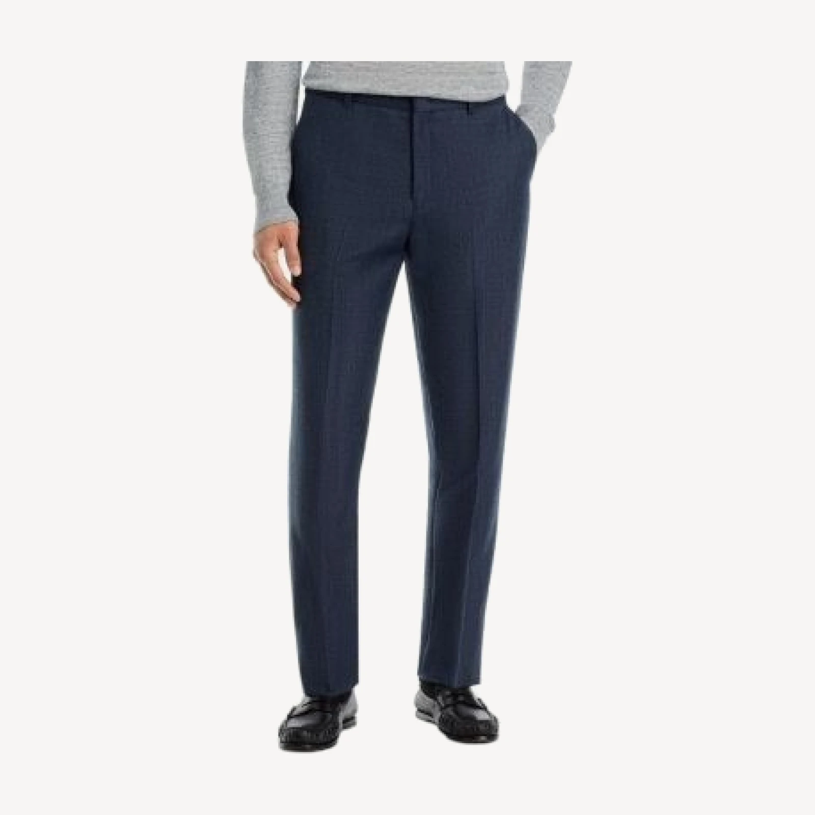 Vince Melange Textured Regular Fit Suit Pants