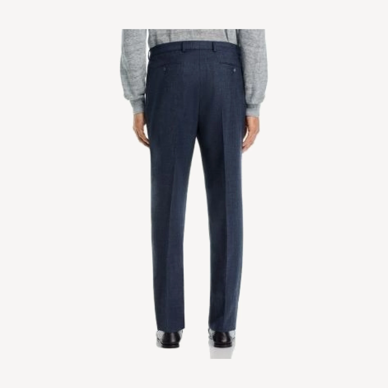 Vince Melange Textured Regular Fit Suit Pants