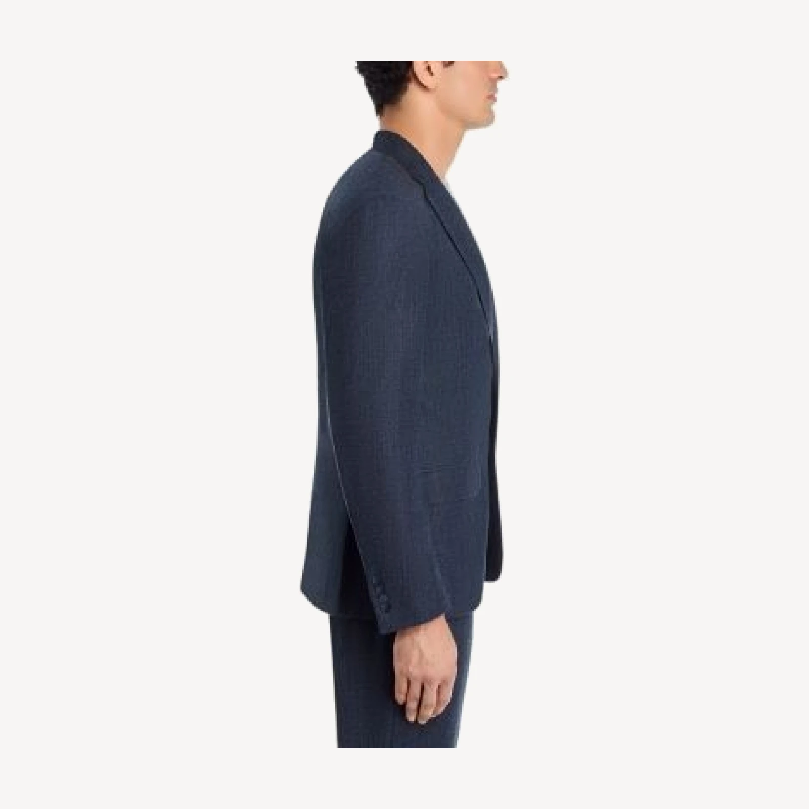 Vince Melange Textured Regular Fit Suit Jacket