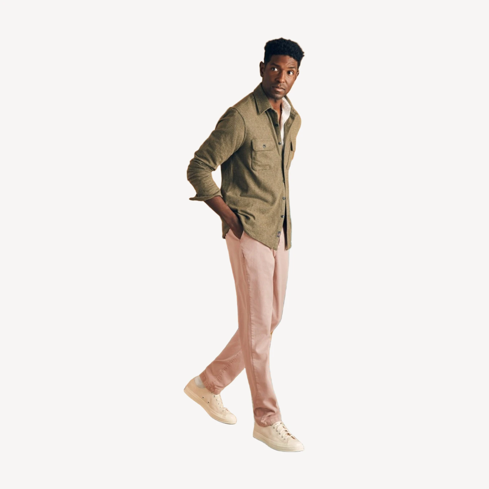 Coastline Chino (34") - Spring Quartz