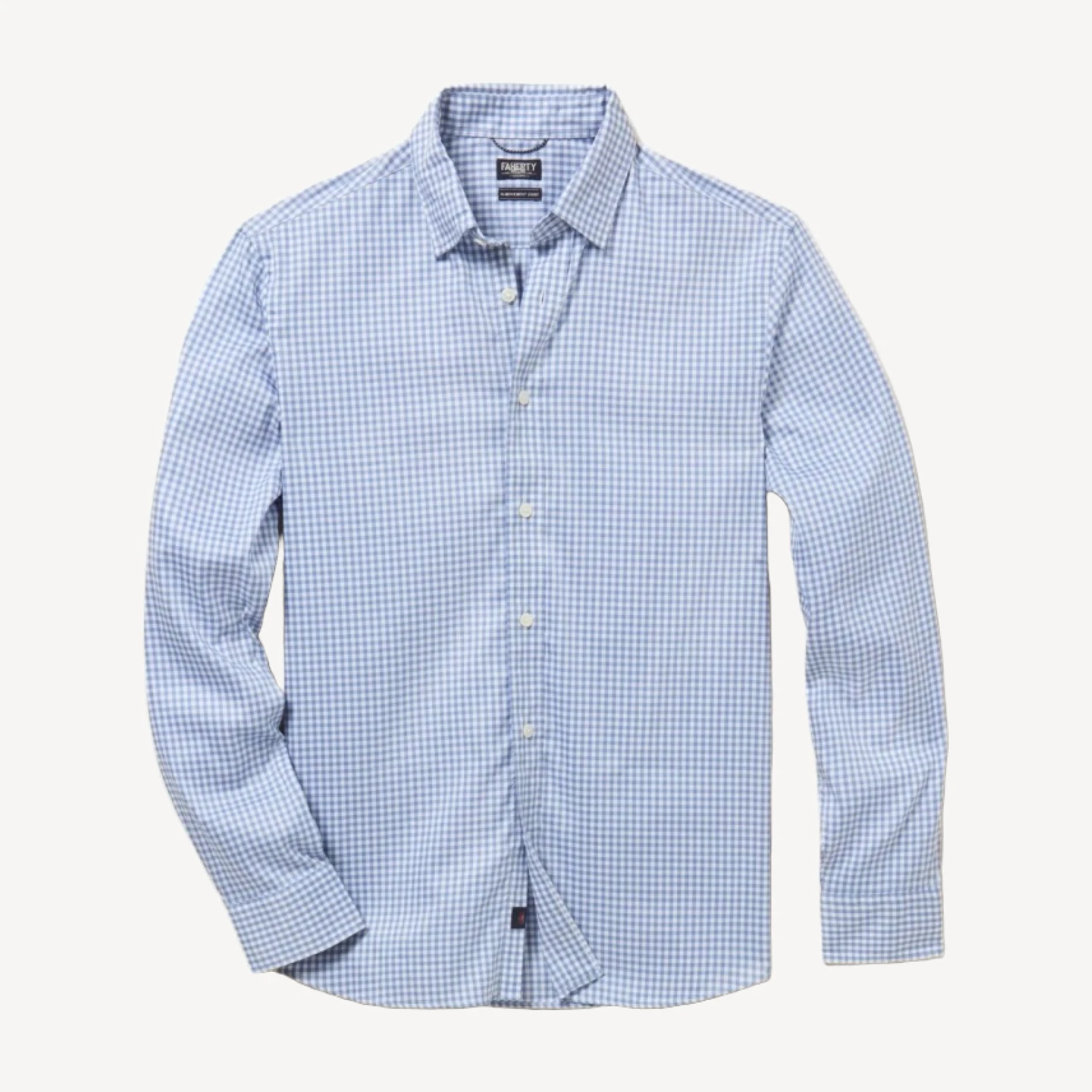 The Movement Shirt (Tall) - Light Blue Gingham
