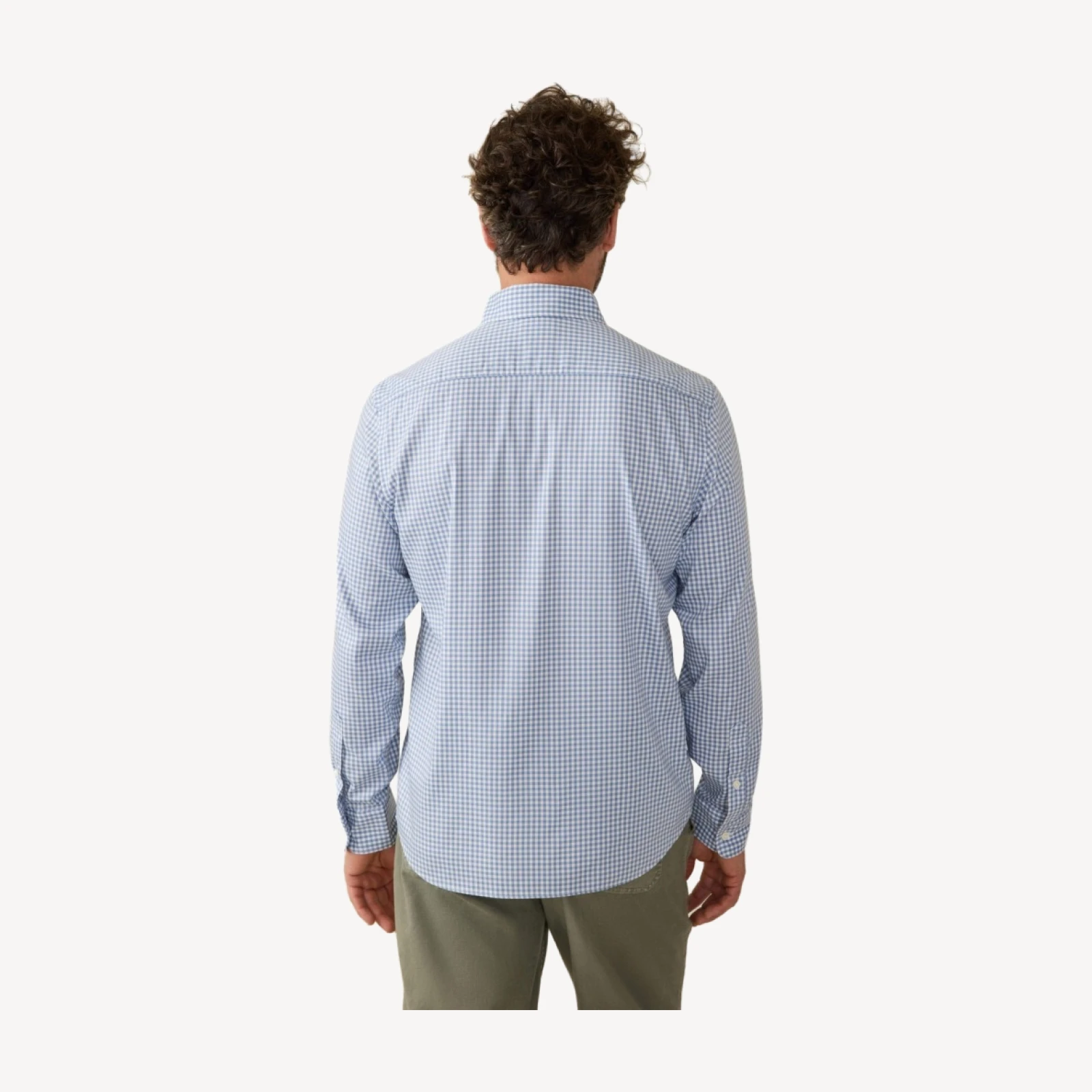 The Movement Shirt (Tall) - Light Blue Gingham
