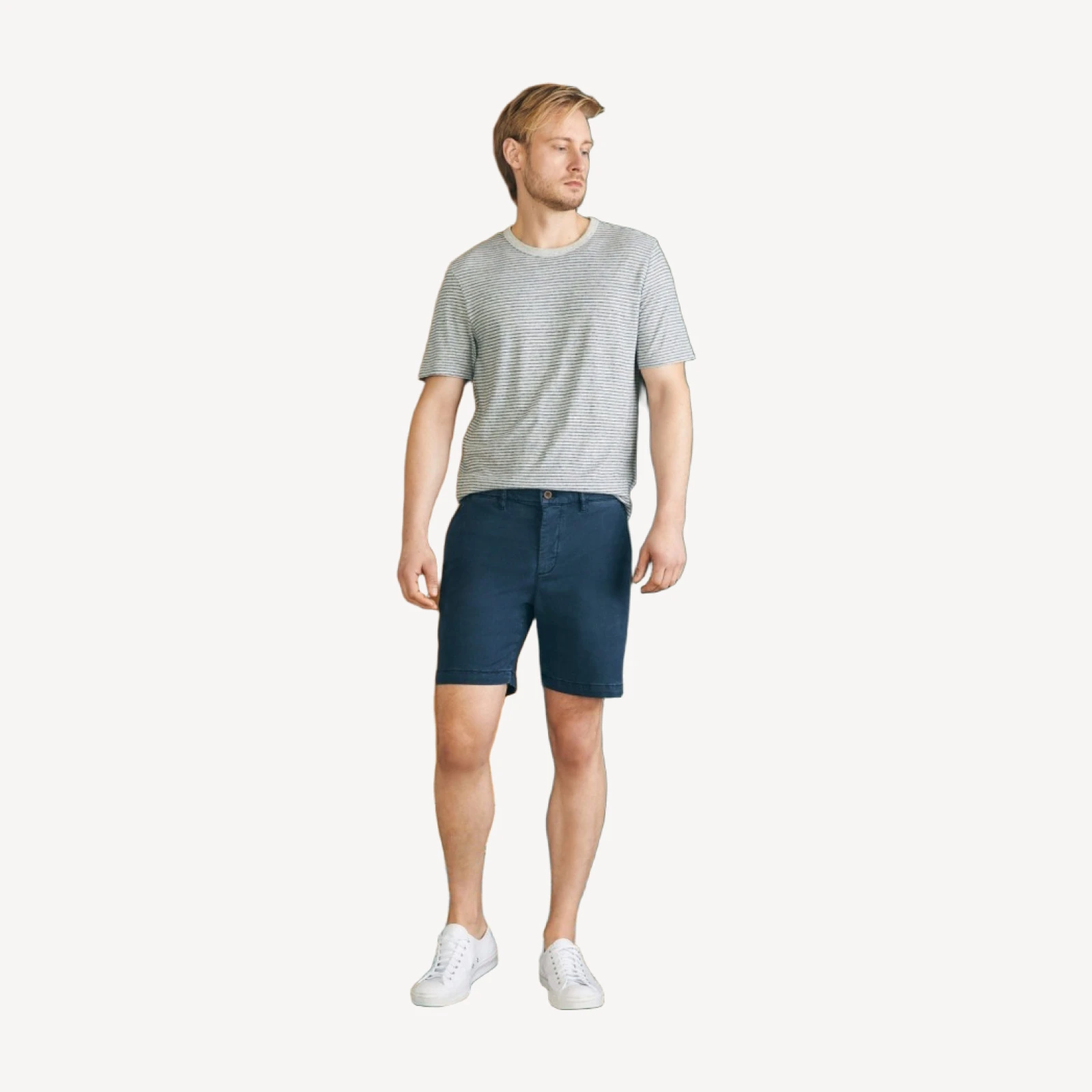 Coastline Chino Short (8") - Blue Nights