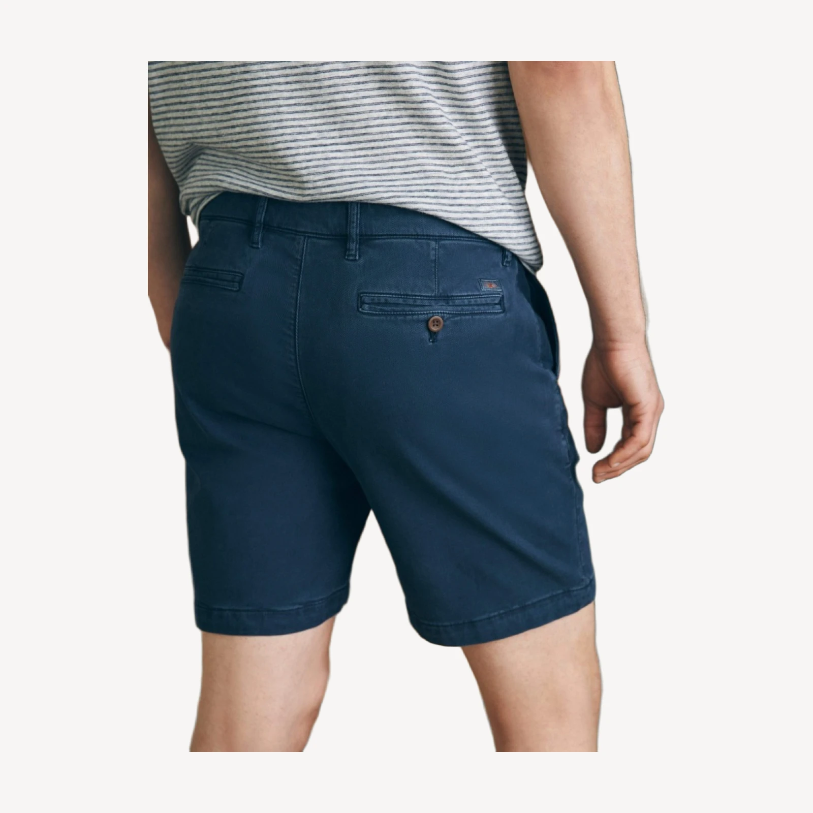 Coastline Chino Short (8") - Blue Nights