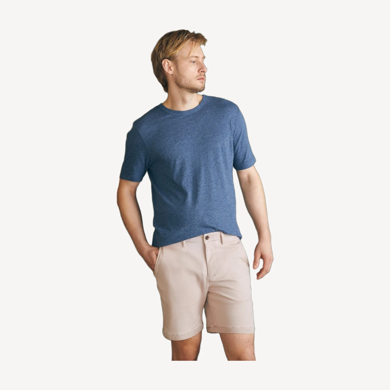 Coastline Chino Short (8") - Spring Quartz