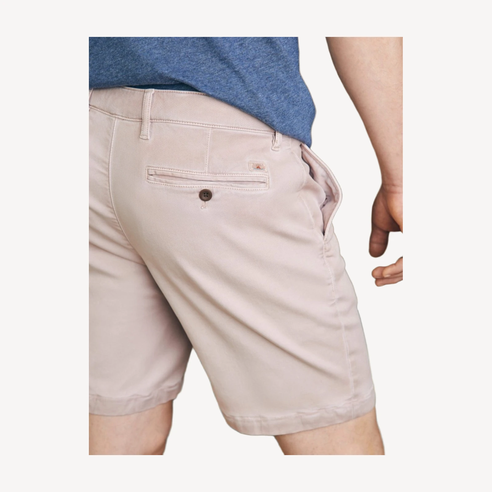 Coastline Chino Short (8") - Spring Quartz