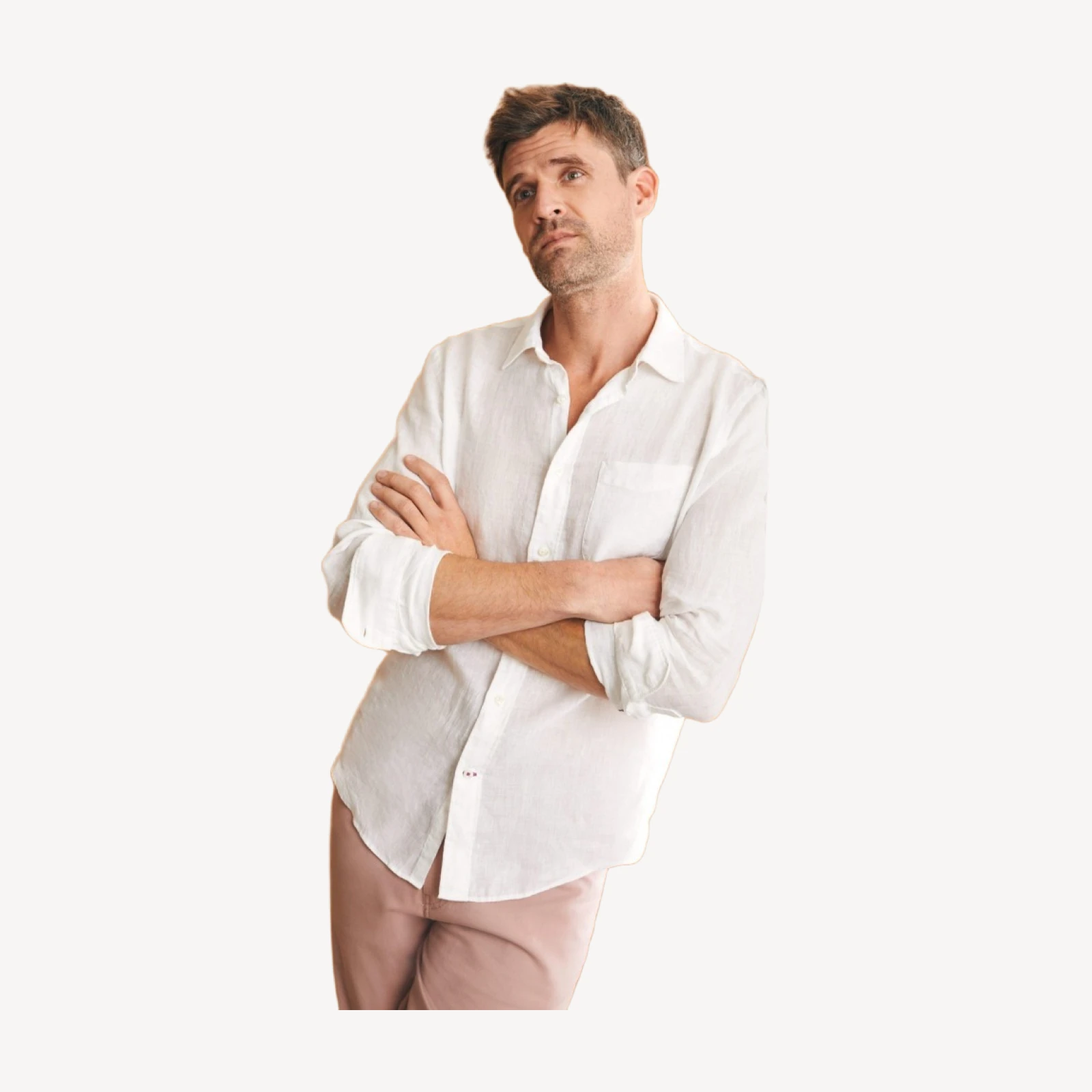 Laguna Linen Shirt - White