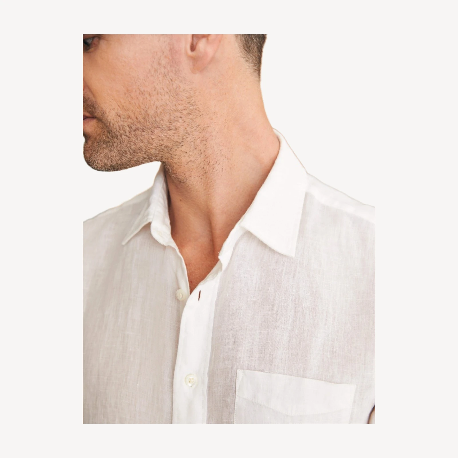 Laguna Linen Shirt - White