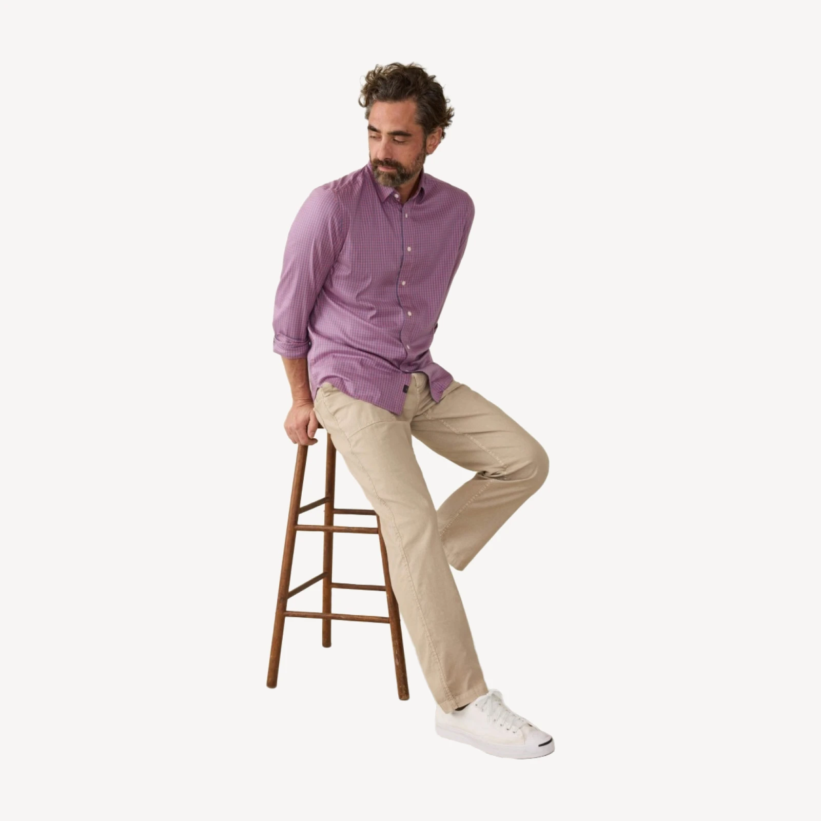 The Movement Shirt - Blue Rose Gingham