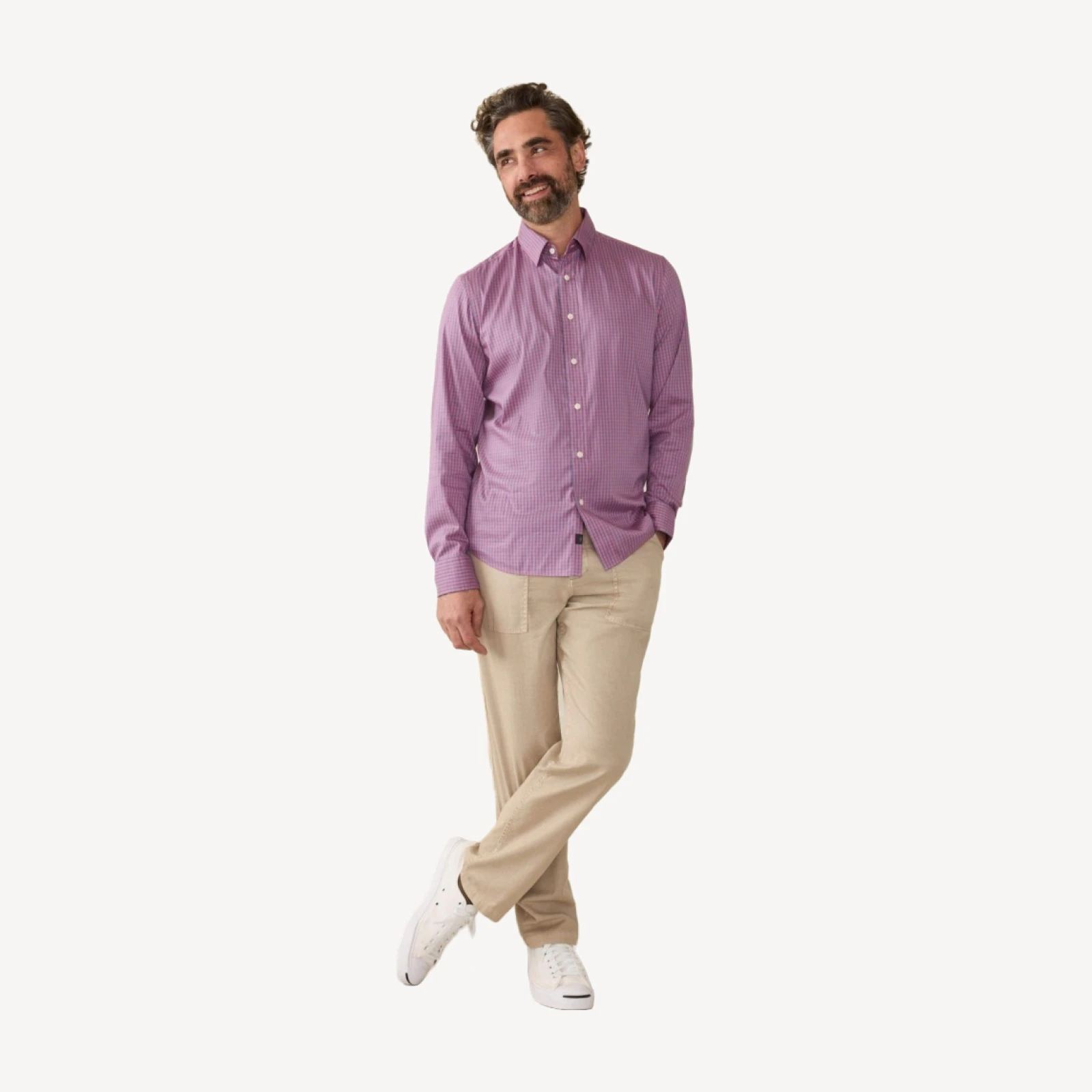 The Movement Shirt - Blue Rose Gingham