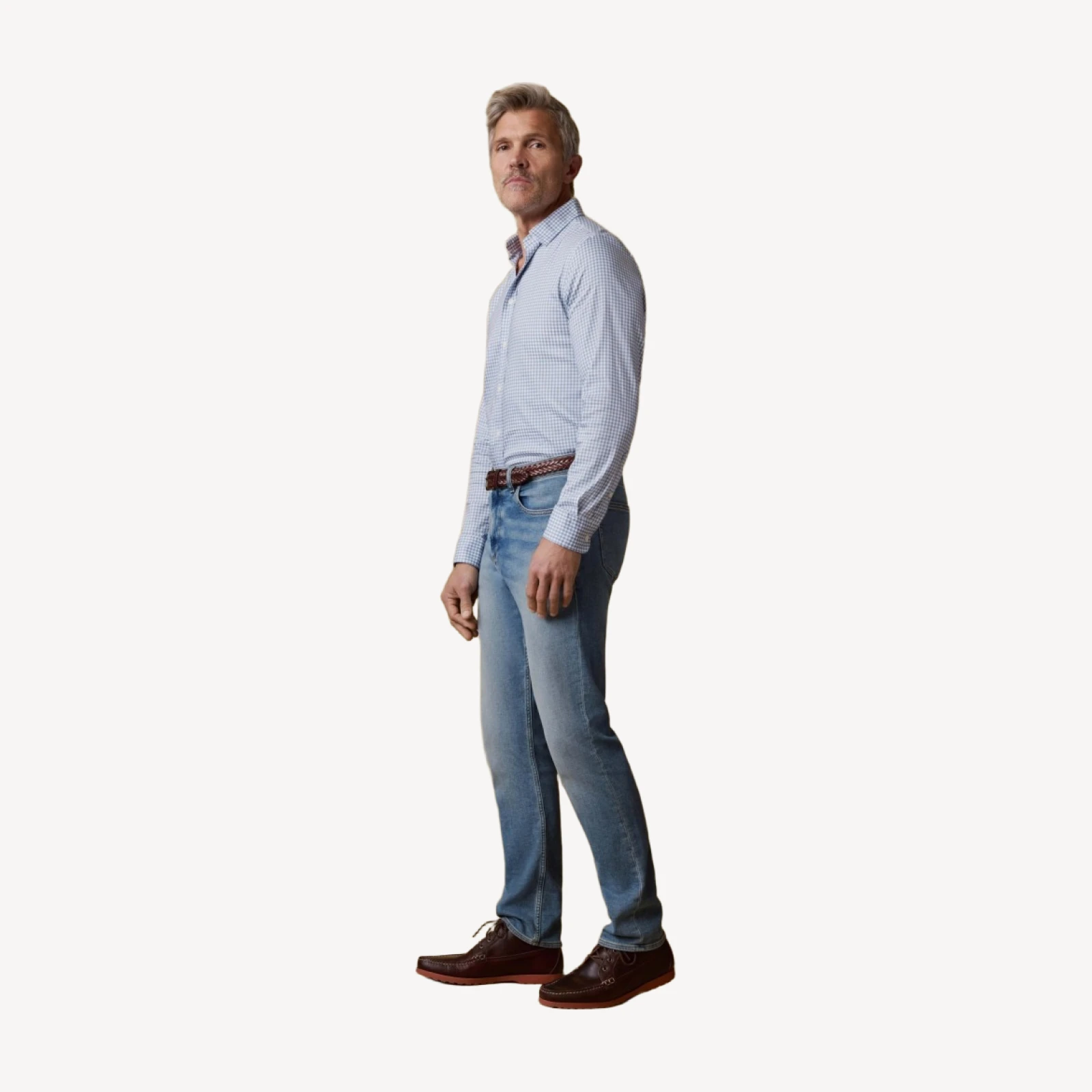The Movement Shirt - Light Blue Gingham