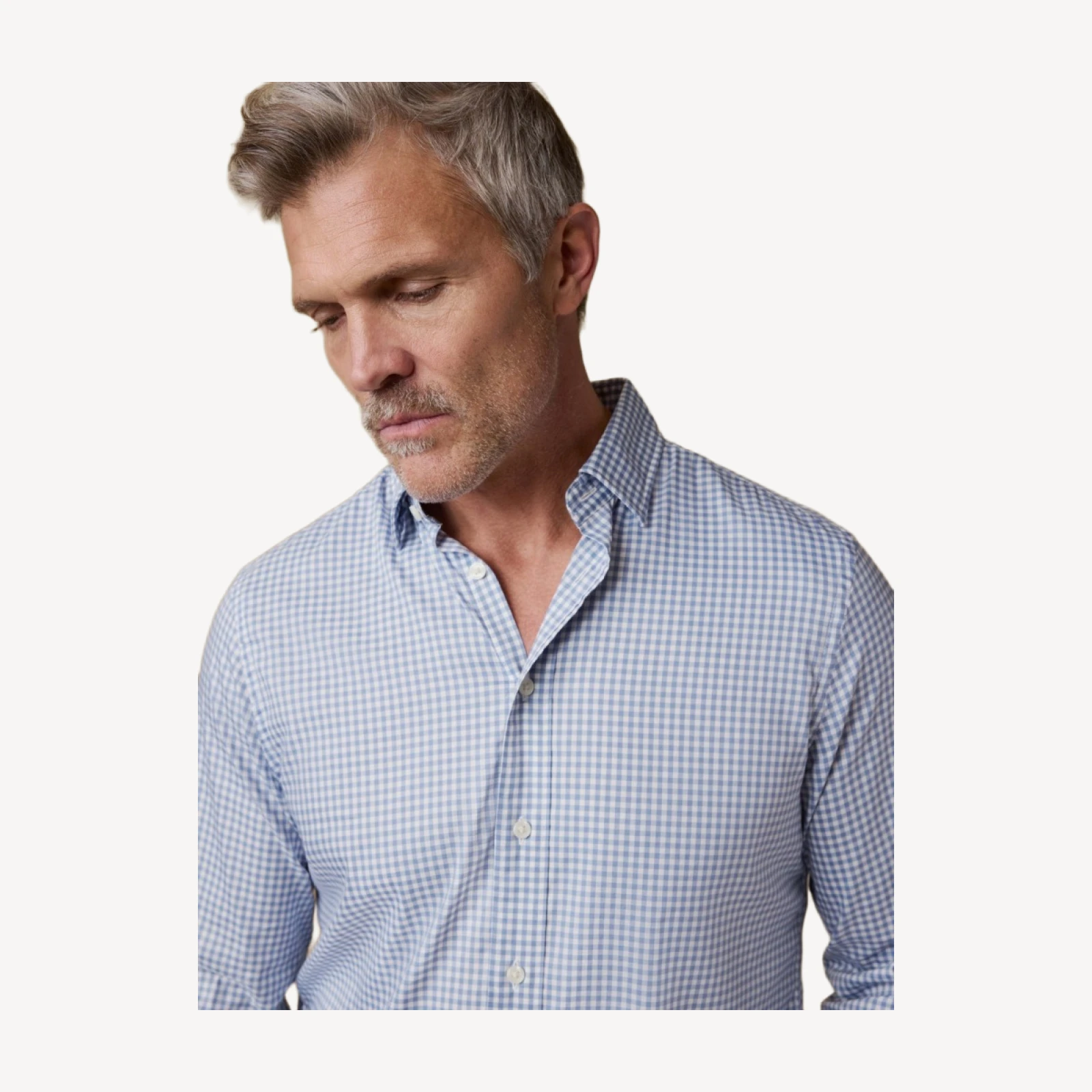 The Movement Shirt - Light Blue Gingham
