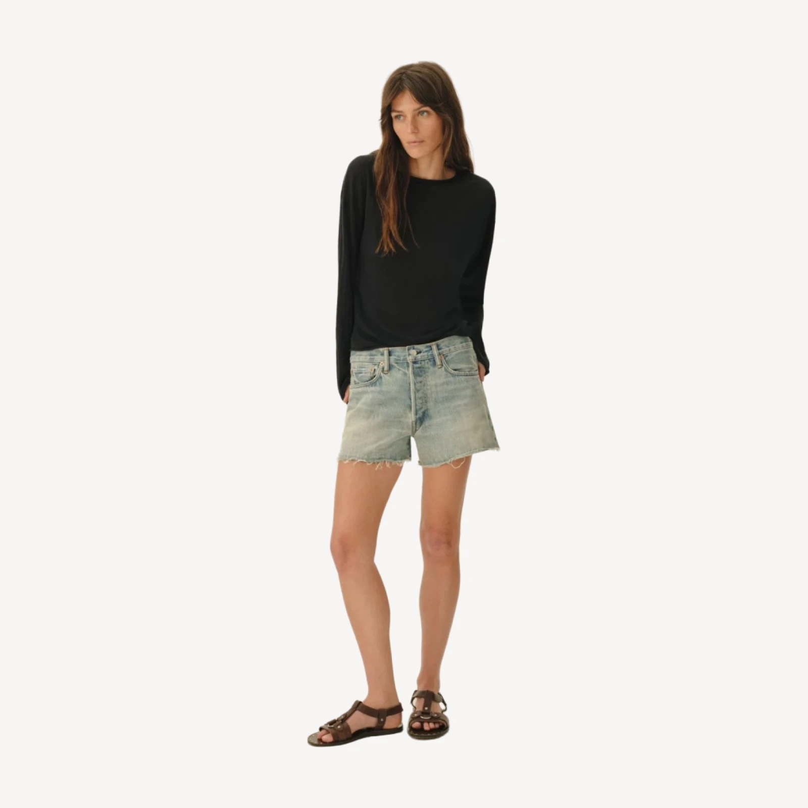 Lighthouse Linen Roll Neck