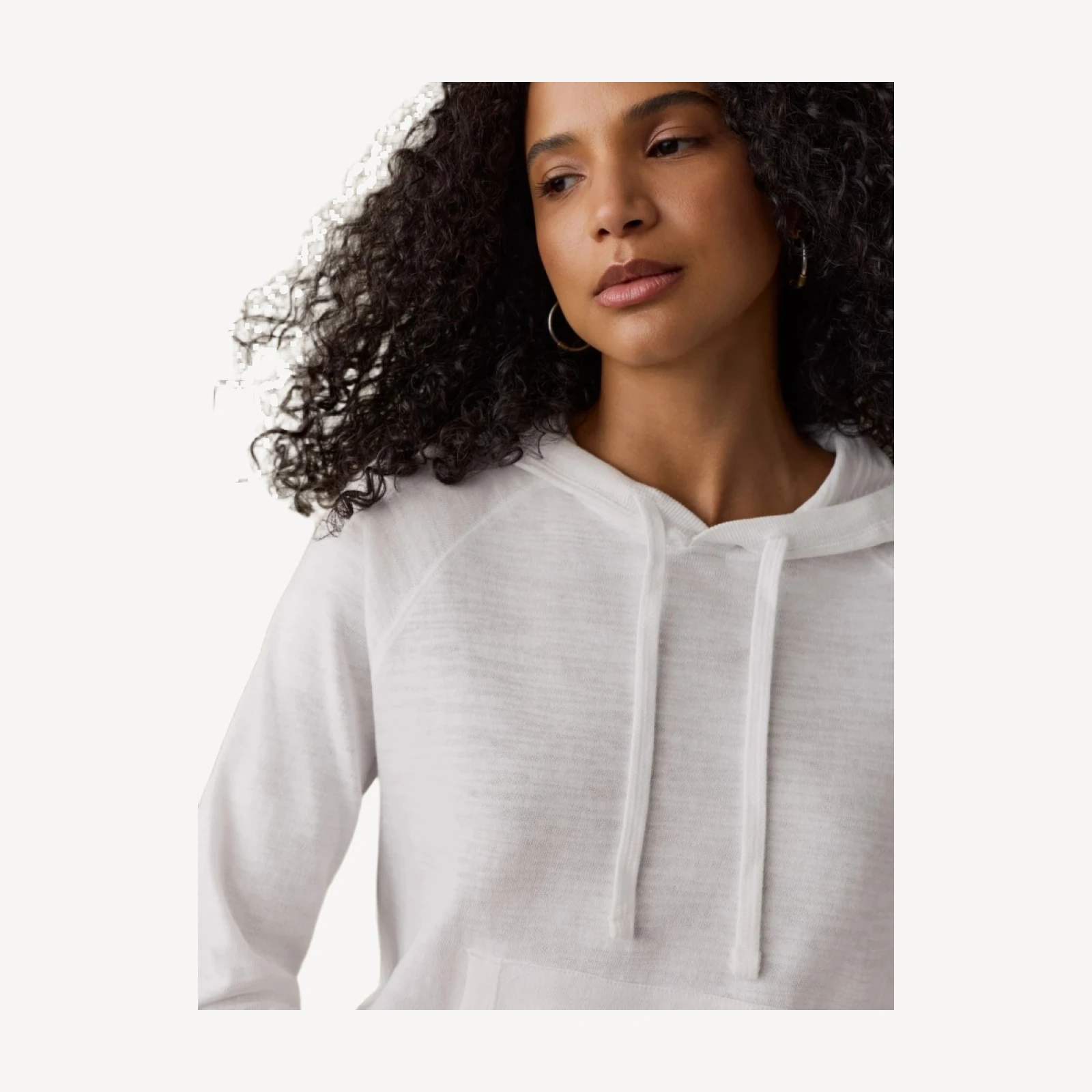 Sunwashed Organic Hoodie - White
