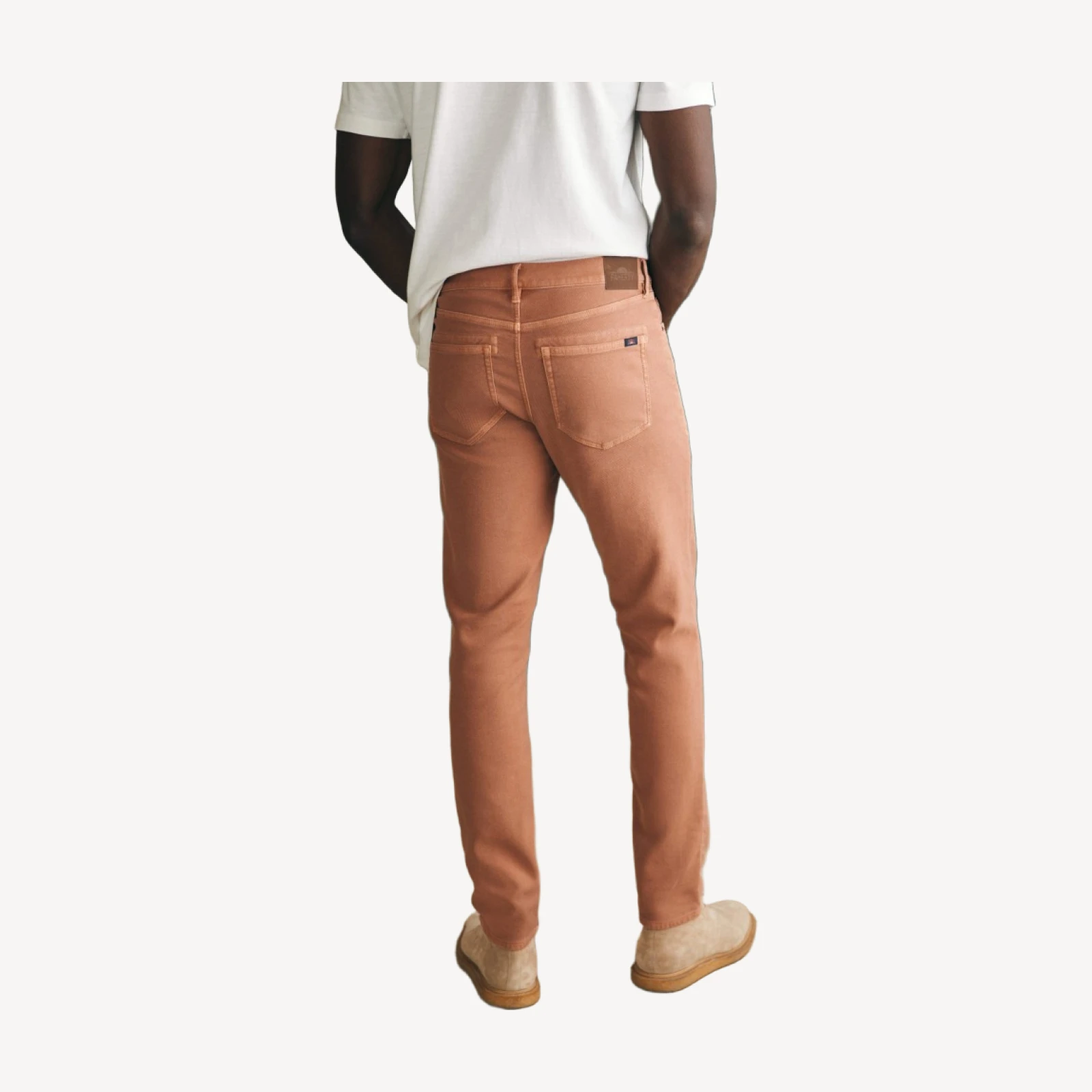 Stretch Terry 5-Pocket (34") - Mesa Red