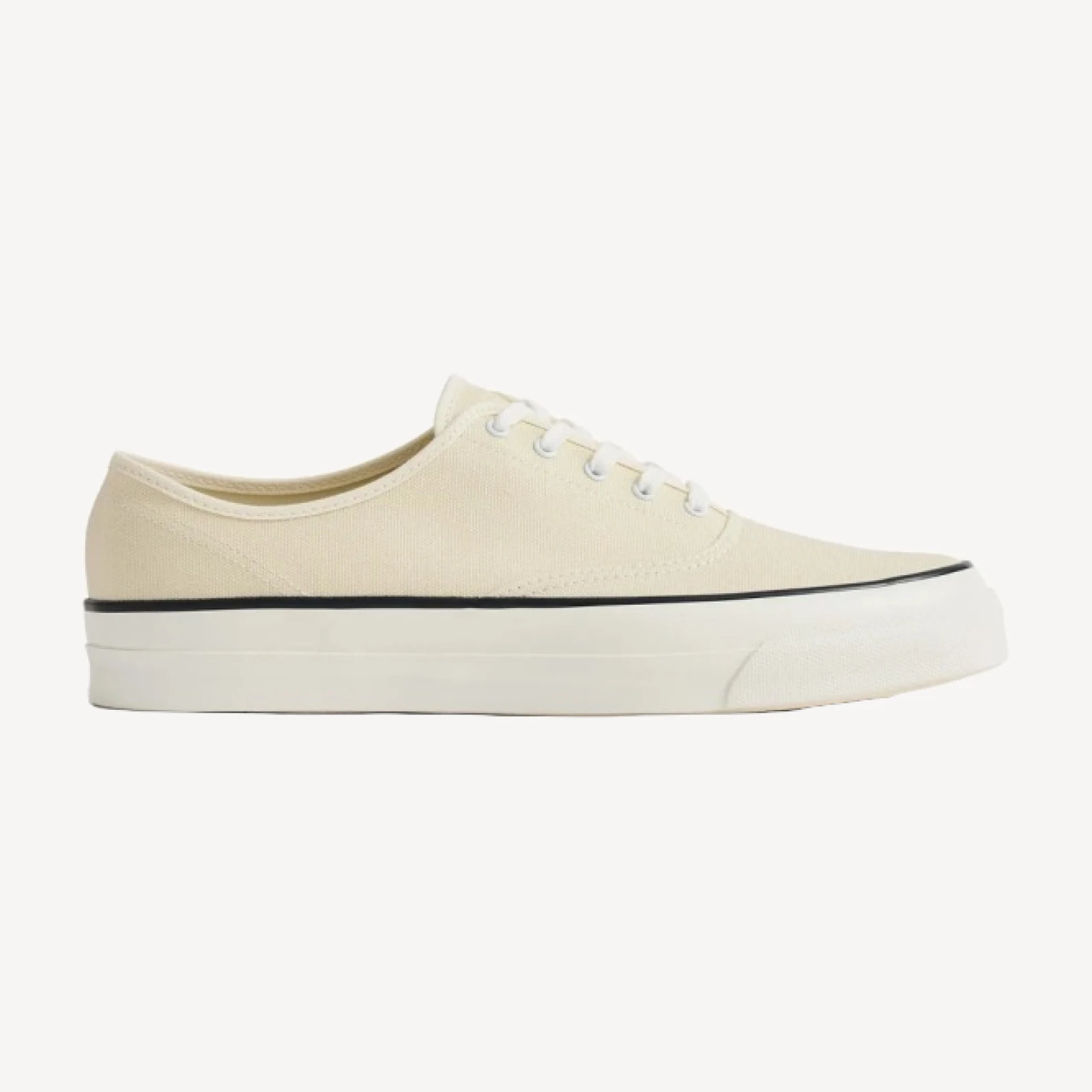 Natural Moonstar x Buck Mason Deck Shoe