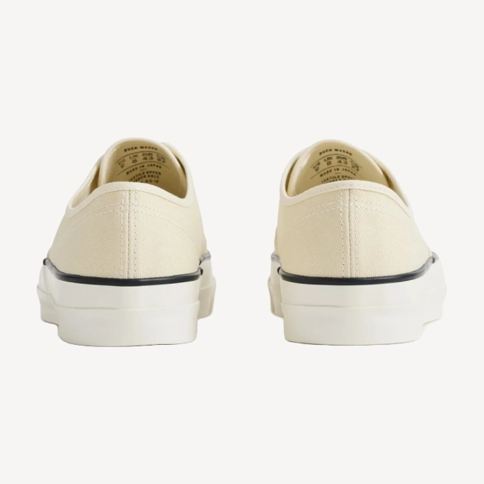 Natural Moonstar x Buck Mason Deck Shoe