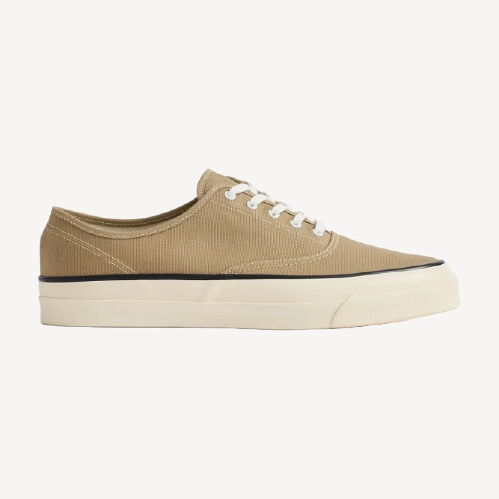 Taupe Moonstar x Buck Mason Deck Shoe