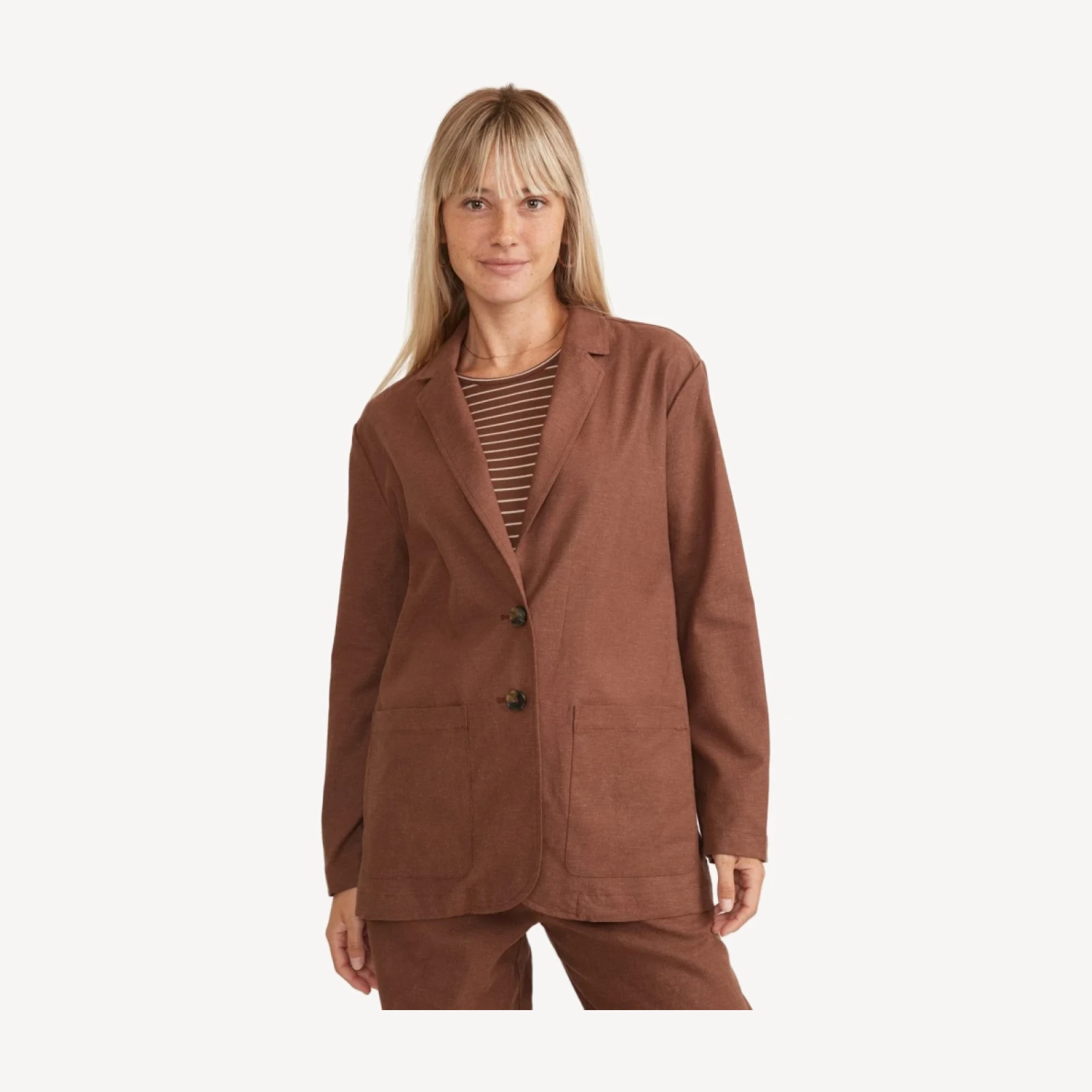 Flora Hemp Blazer