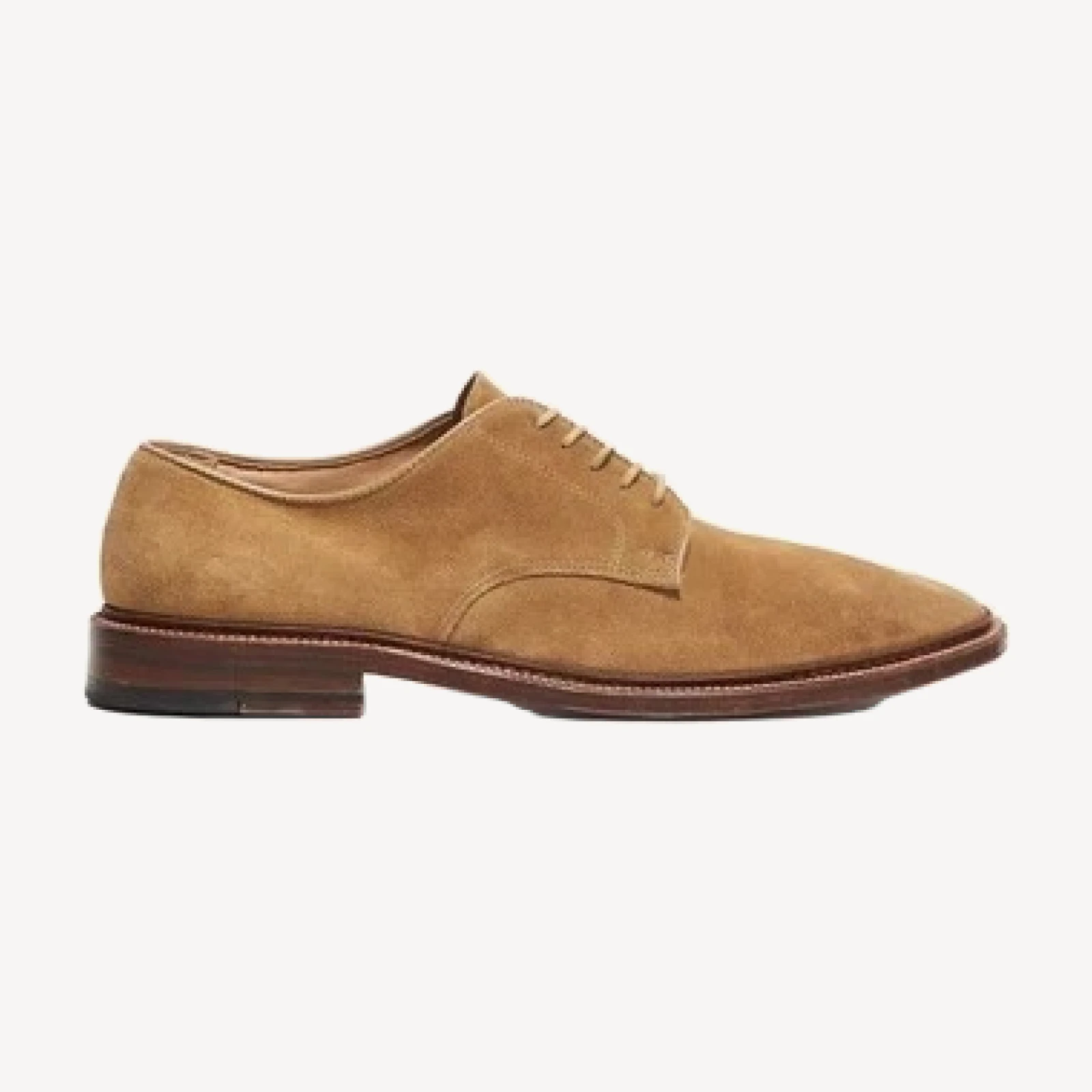 Alden Unlined Suede Plain Toe Blucher