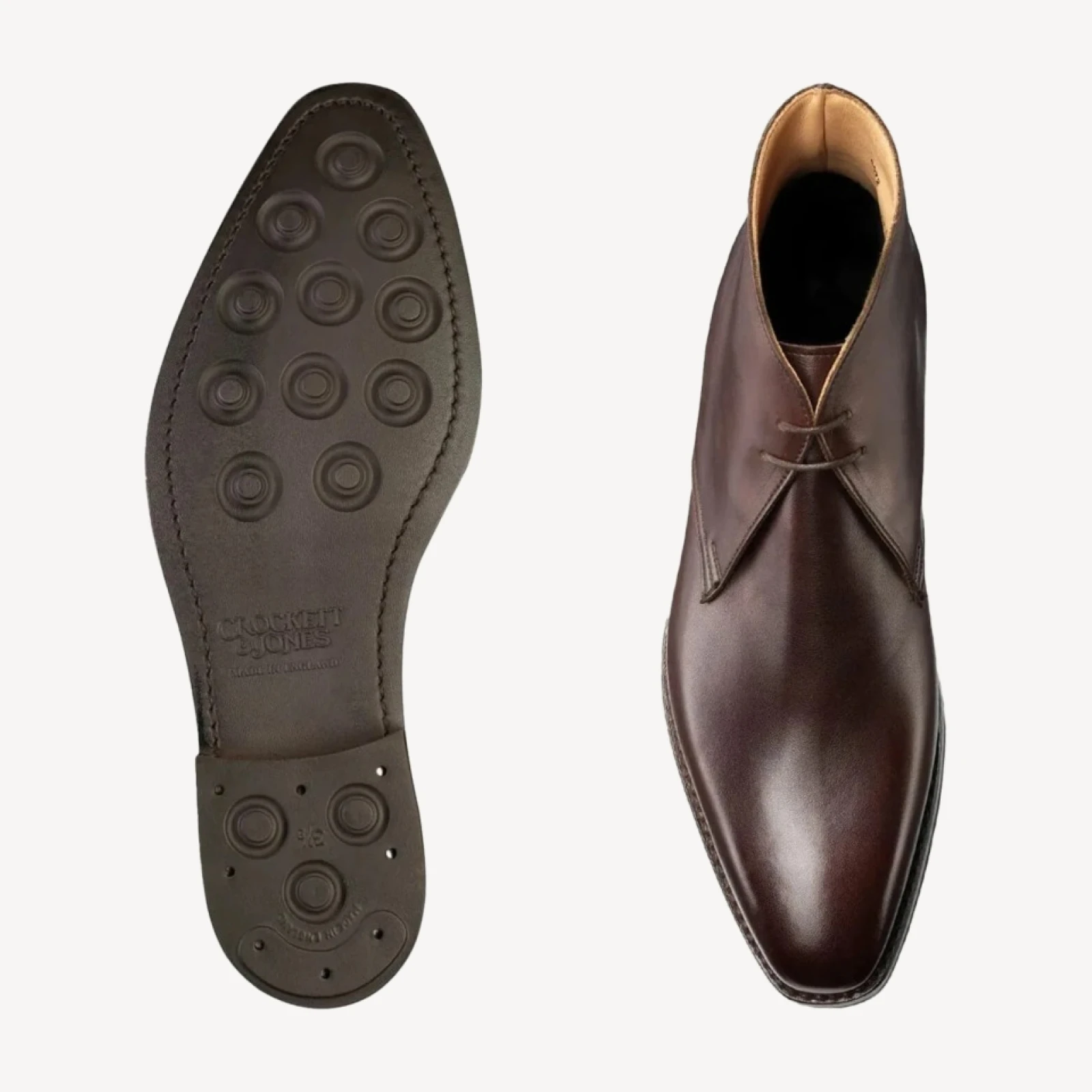 Crockett & Jones Tetbury Calf Boot in Dark Brown