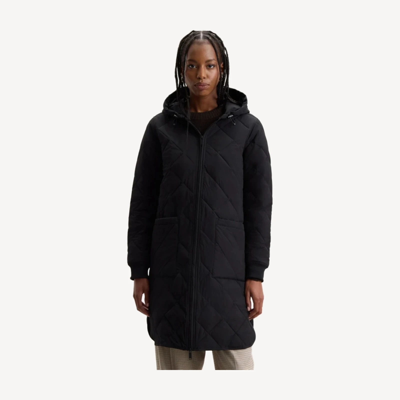 SKYLINE MAXI HOODED JACKET