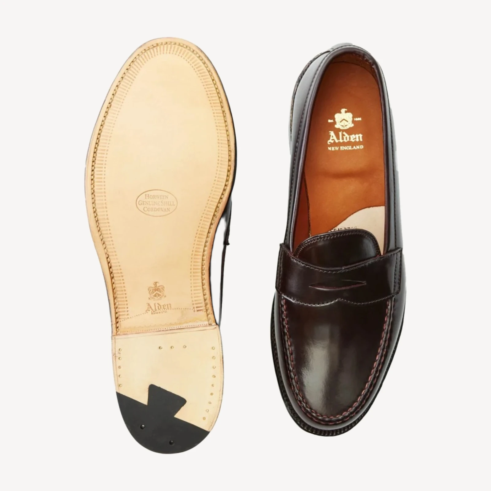 Alden Cordovan Leisure Handsewn Moccasin