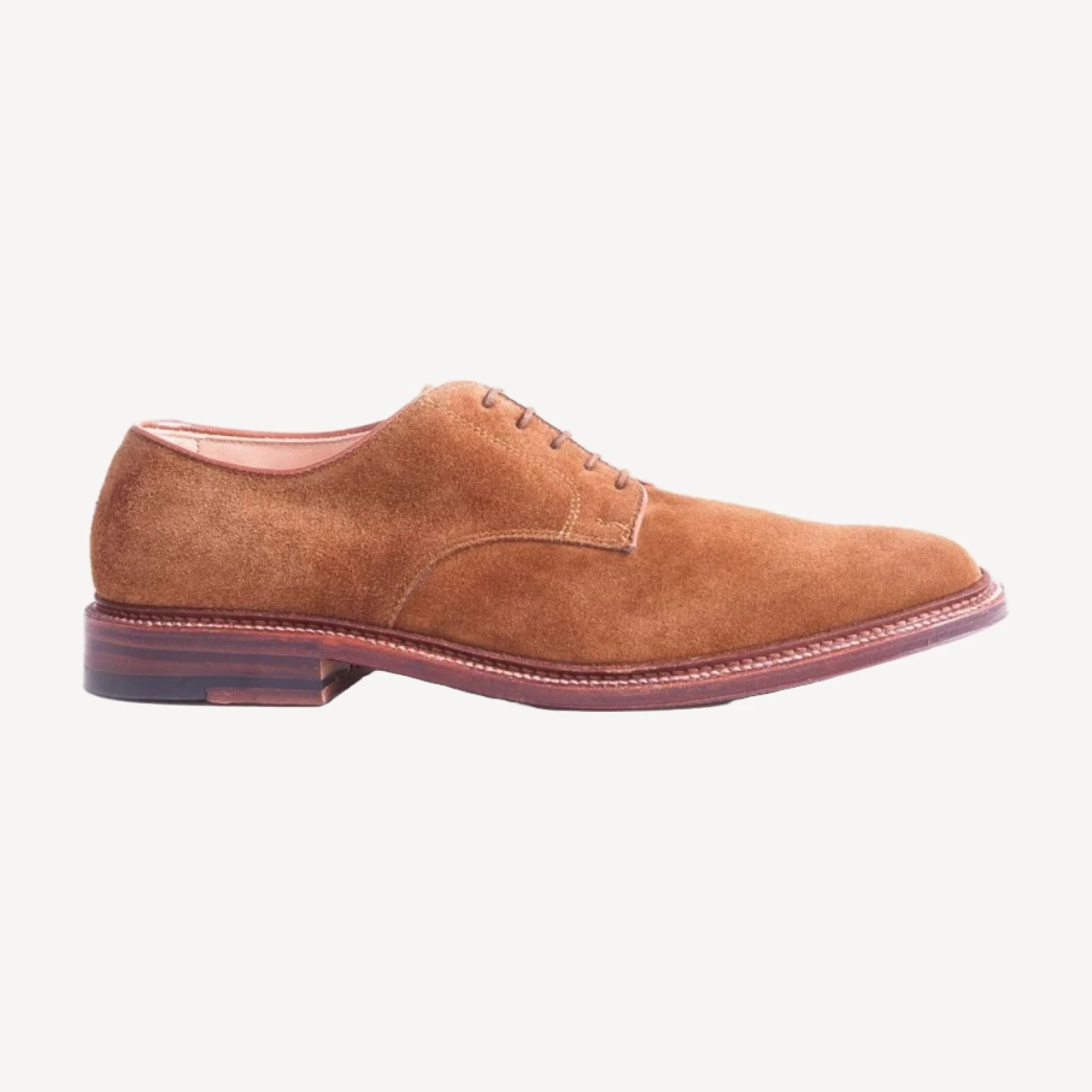Alden Unlined Suede Plain Toe Blucher