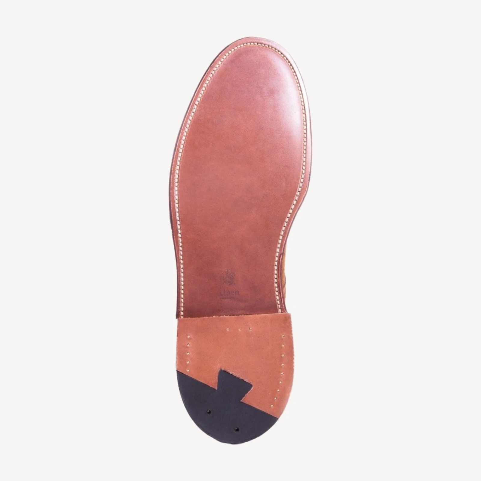 Alden Unlined Suede Plain Toe Blucher