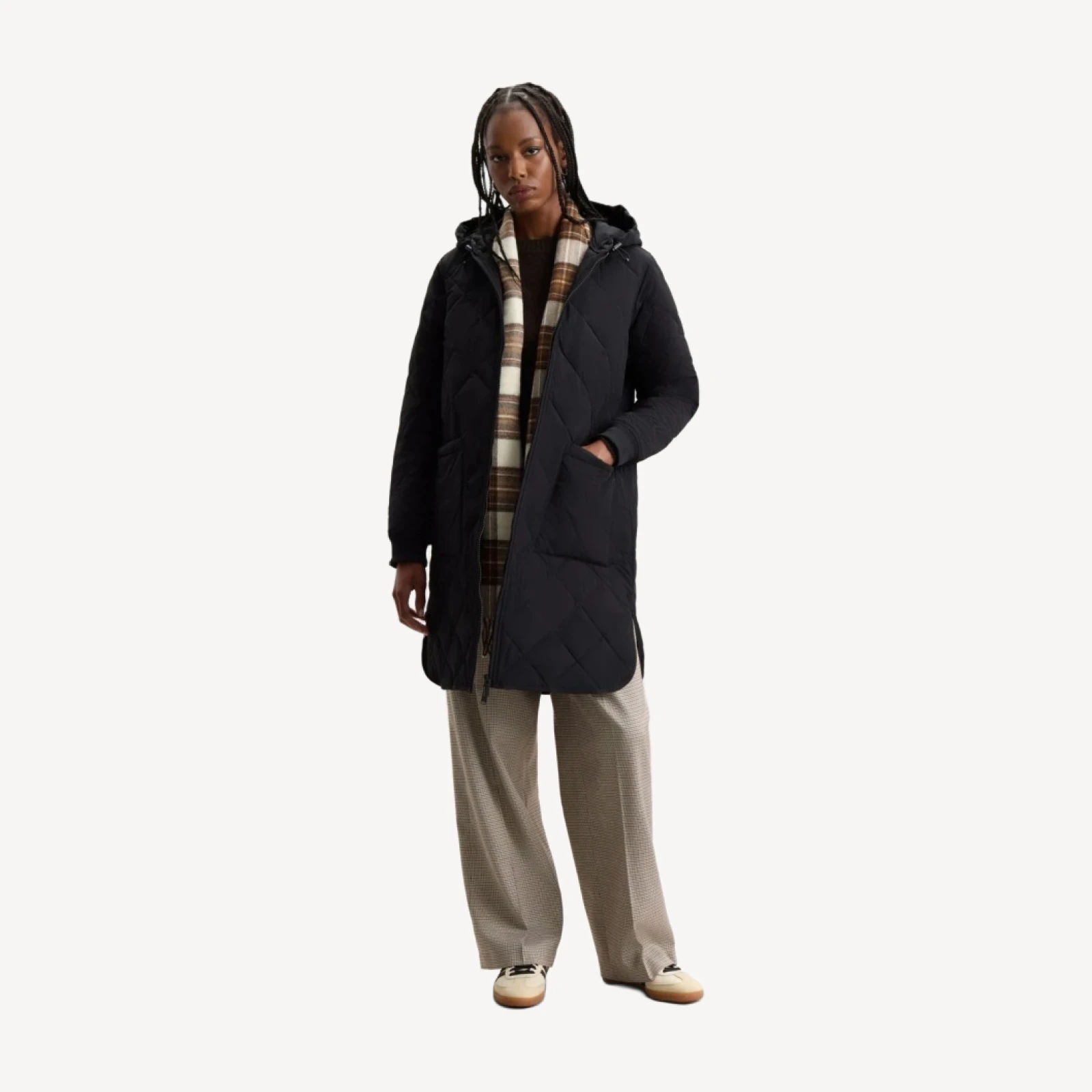 SKYLINE MAXI HOODED JACKET