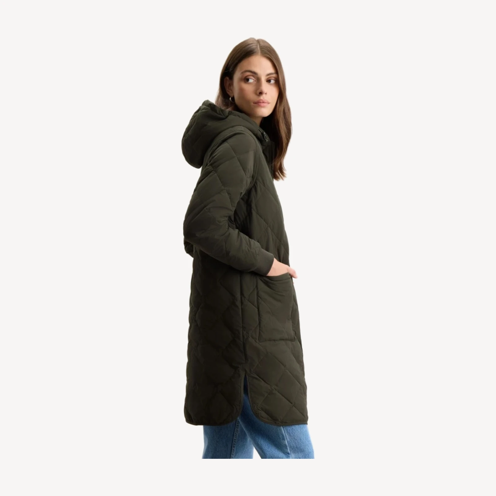 SKYLINE MAXI HOODED JACKET