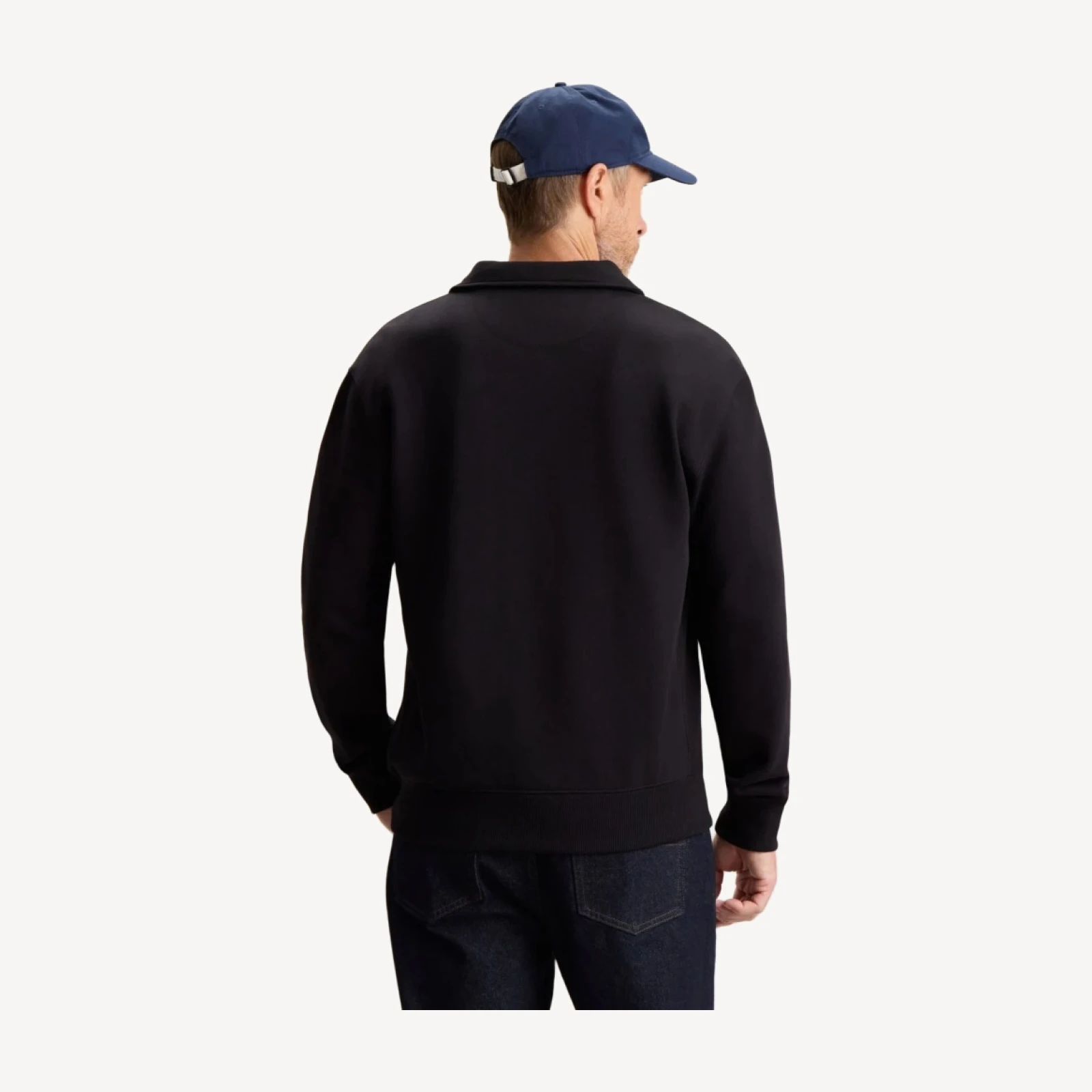 QUARTER ZIP POLO