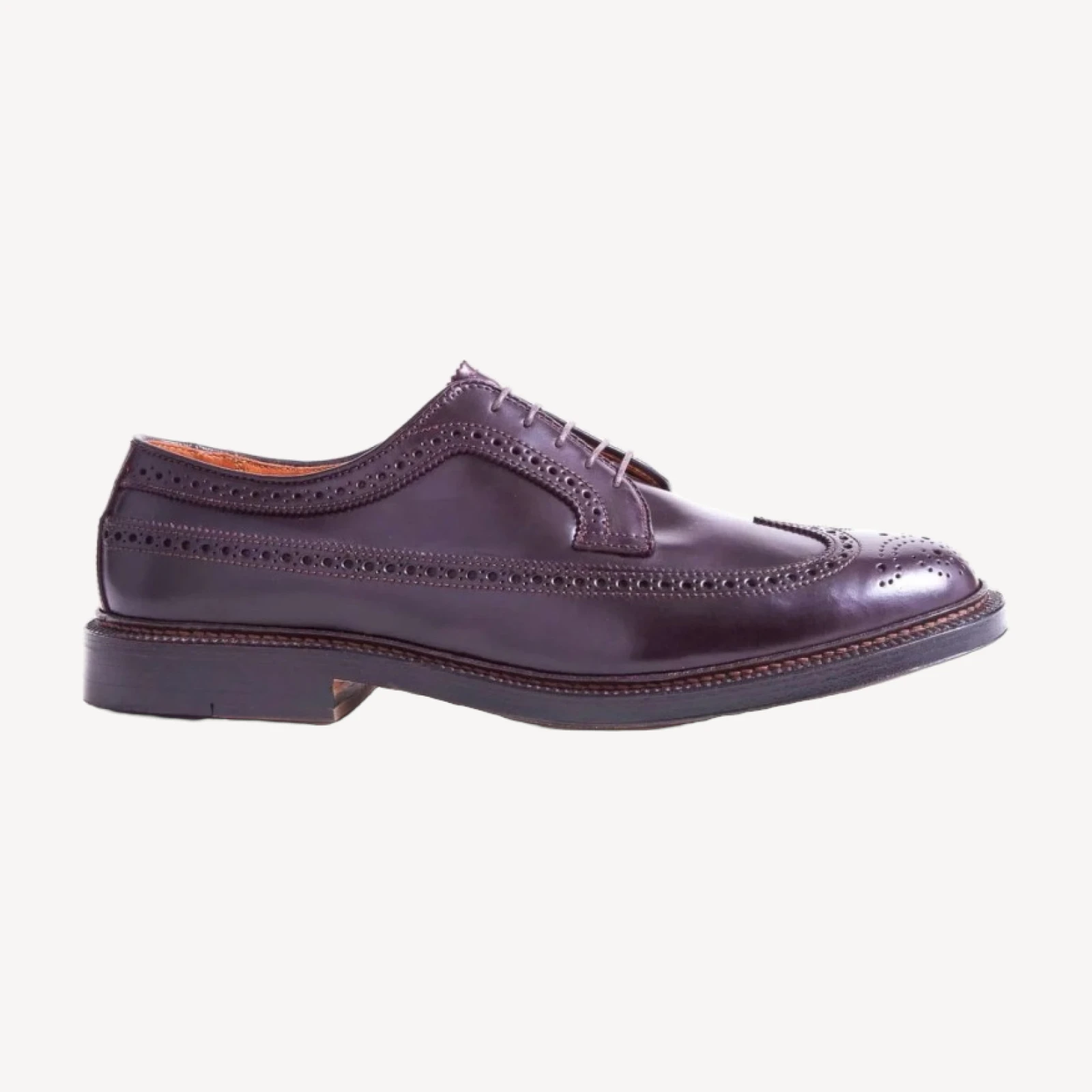 Alden Cordovan Longwing In Dark Burgundy