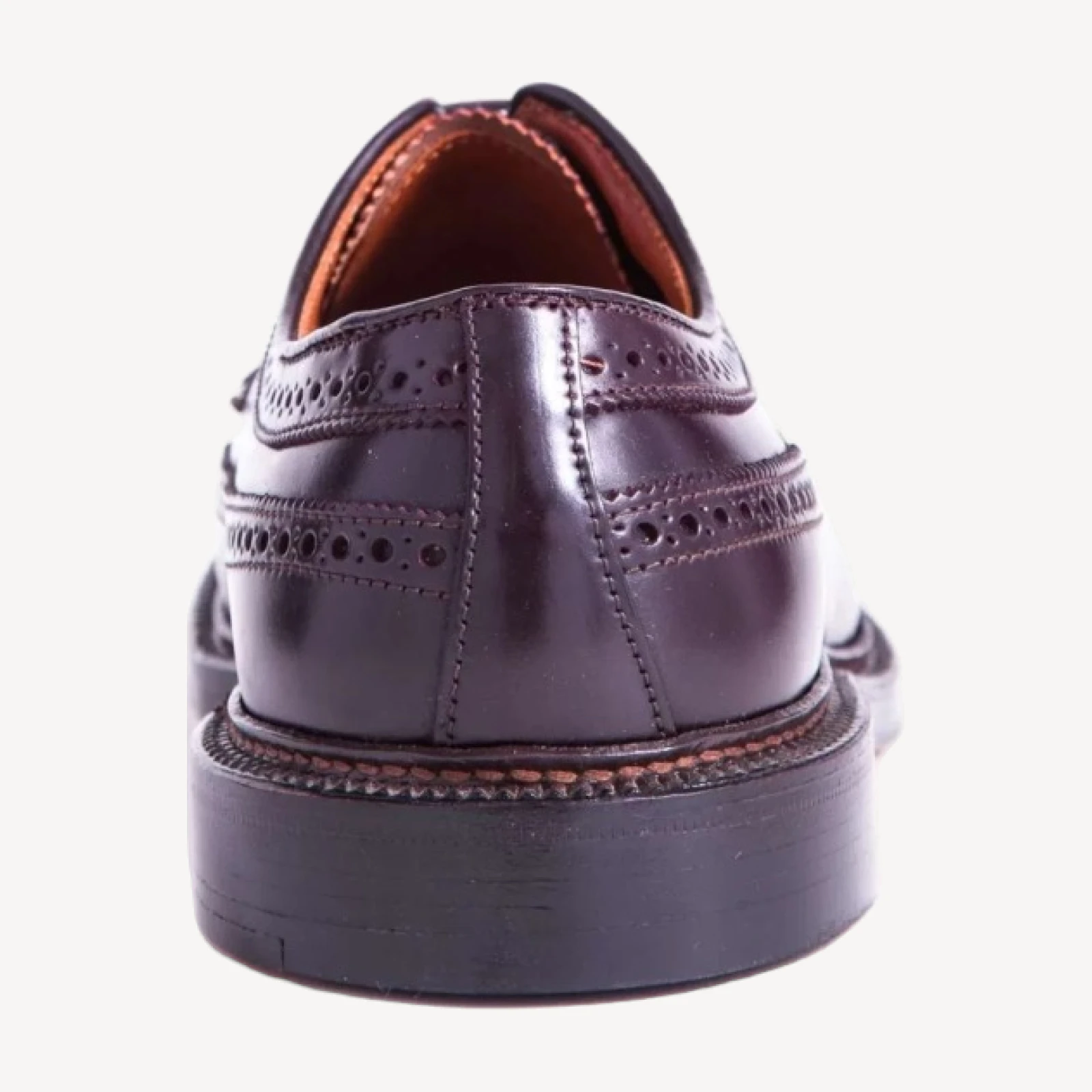 Alden Cordovan Longwing In Dark Burgundy