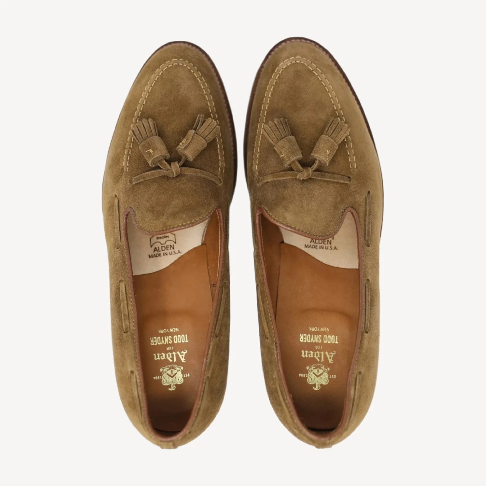 Alden Suede Tassel Loafer