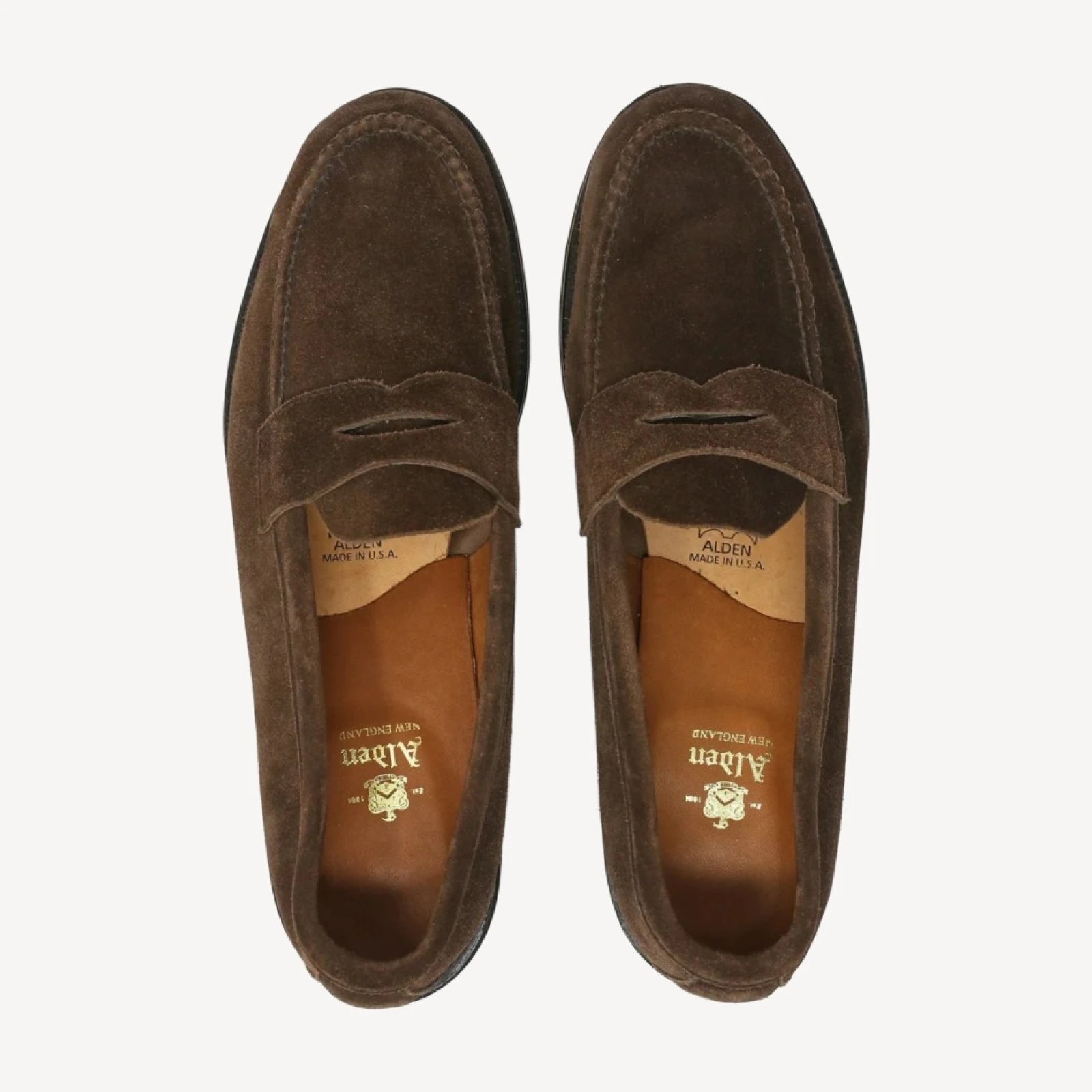 Alden Suede Penny Loafer