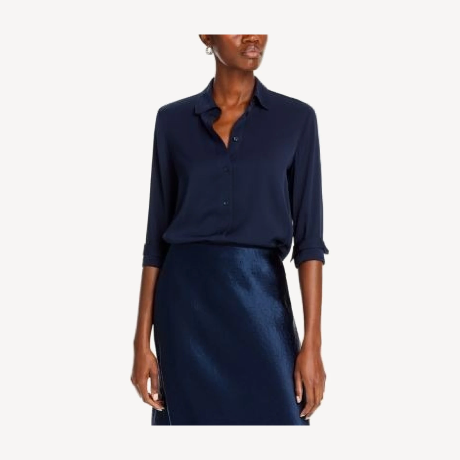 Vince Slim Fitted Blouse