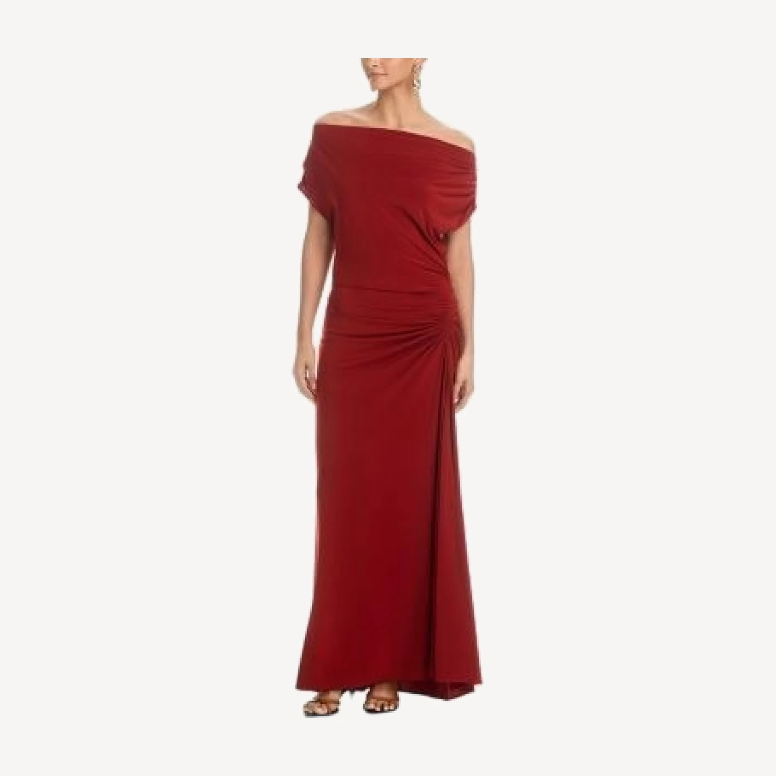 Aqua Ruched Dress - Exclusive