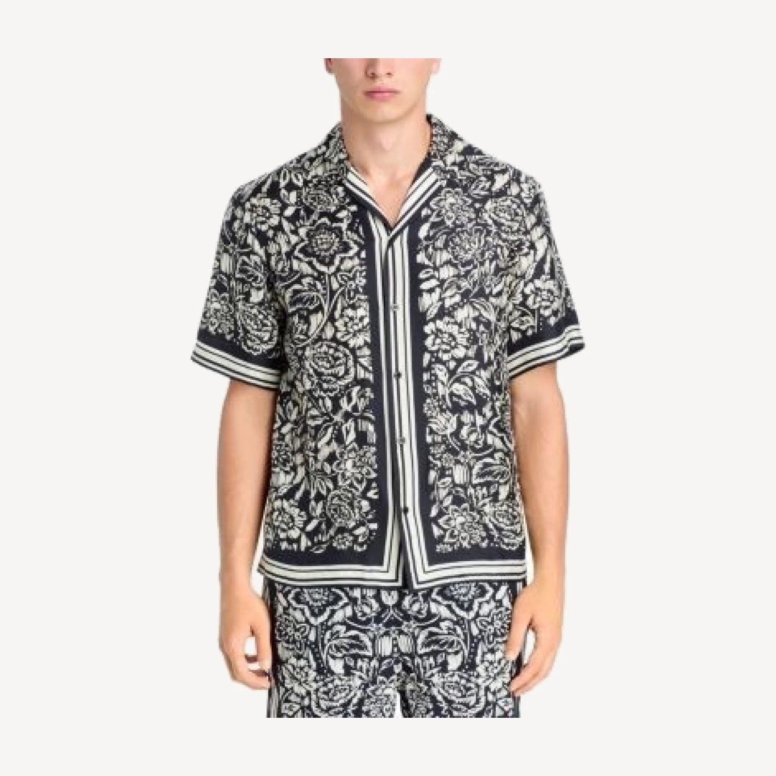 Simkhai Clarke Silk Printed Skirt