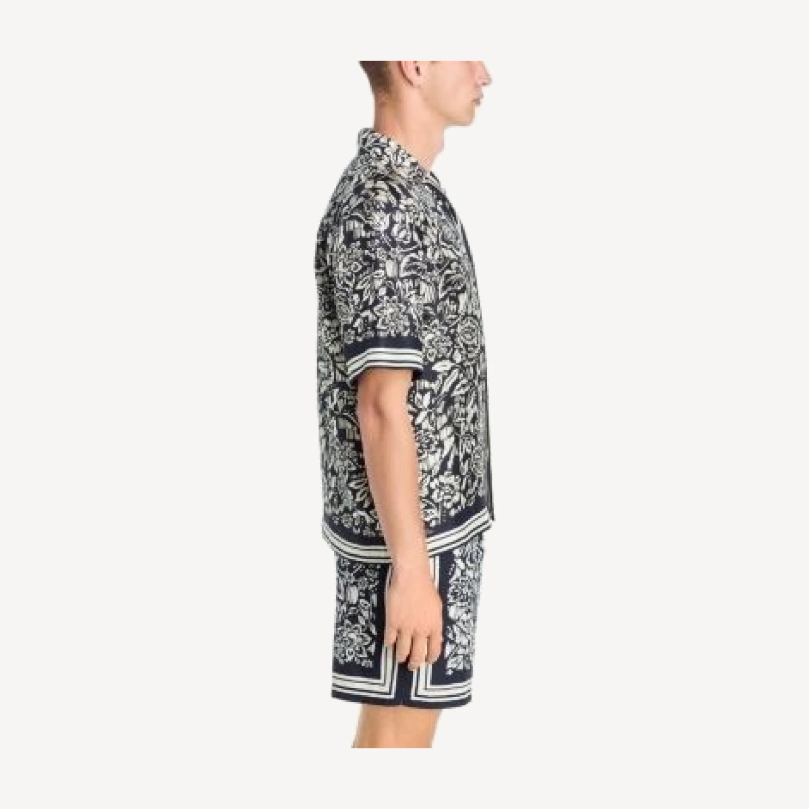 Simkhai Clarke Silk Printed Skirt