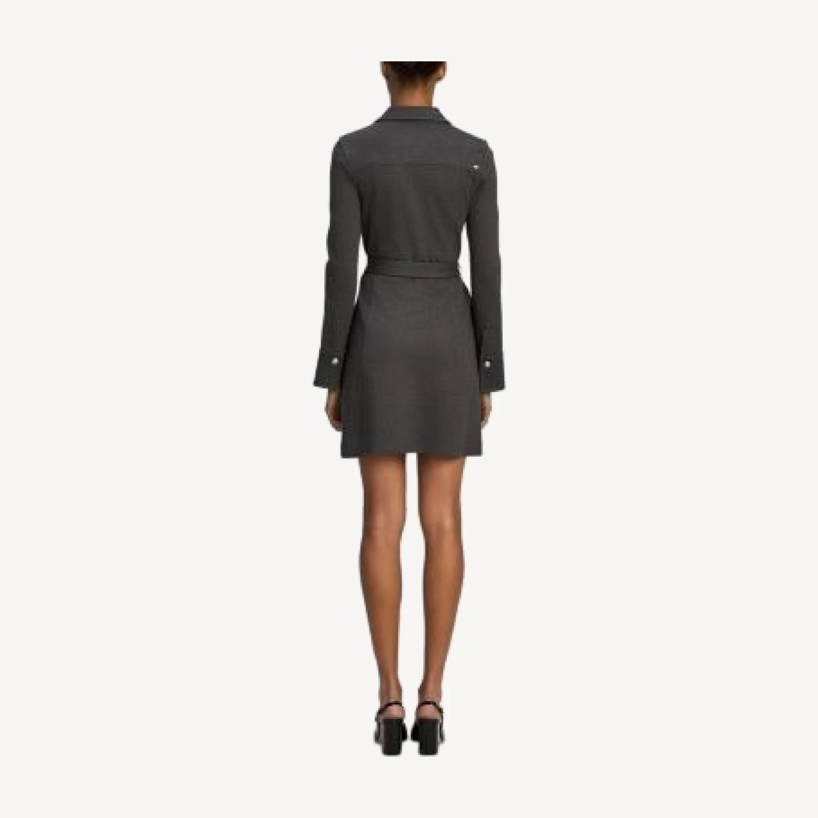 Cinq a Sept Aliza Ponte Fit-and-Flare Mini Dress