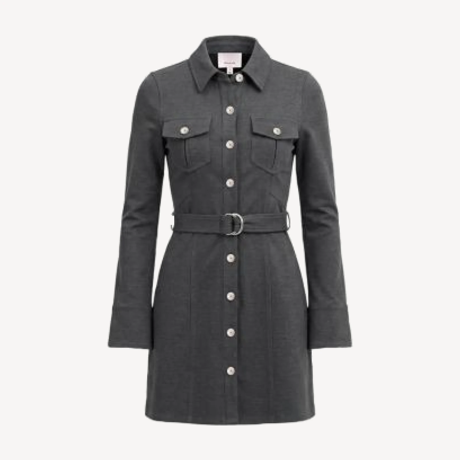 Cinq a Sept Aliza Ponte Fit-and-Flare Mini Dress