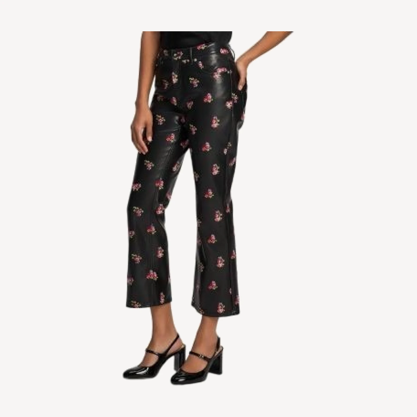 Cinq a Sept Tossed Roses Stevie Pants