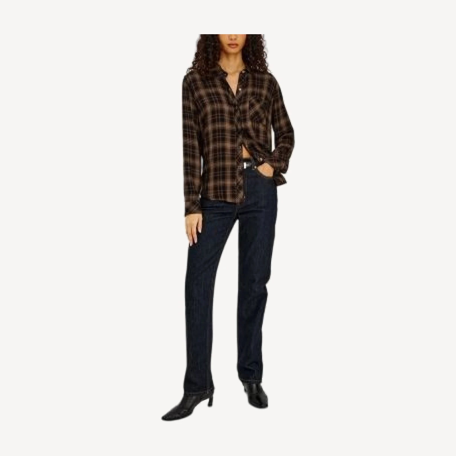 Rails Hunter Button Front Woven Shirt
