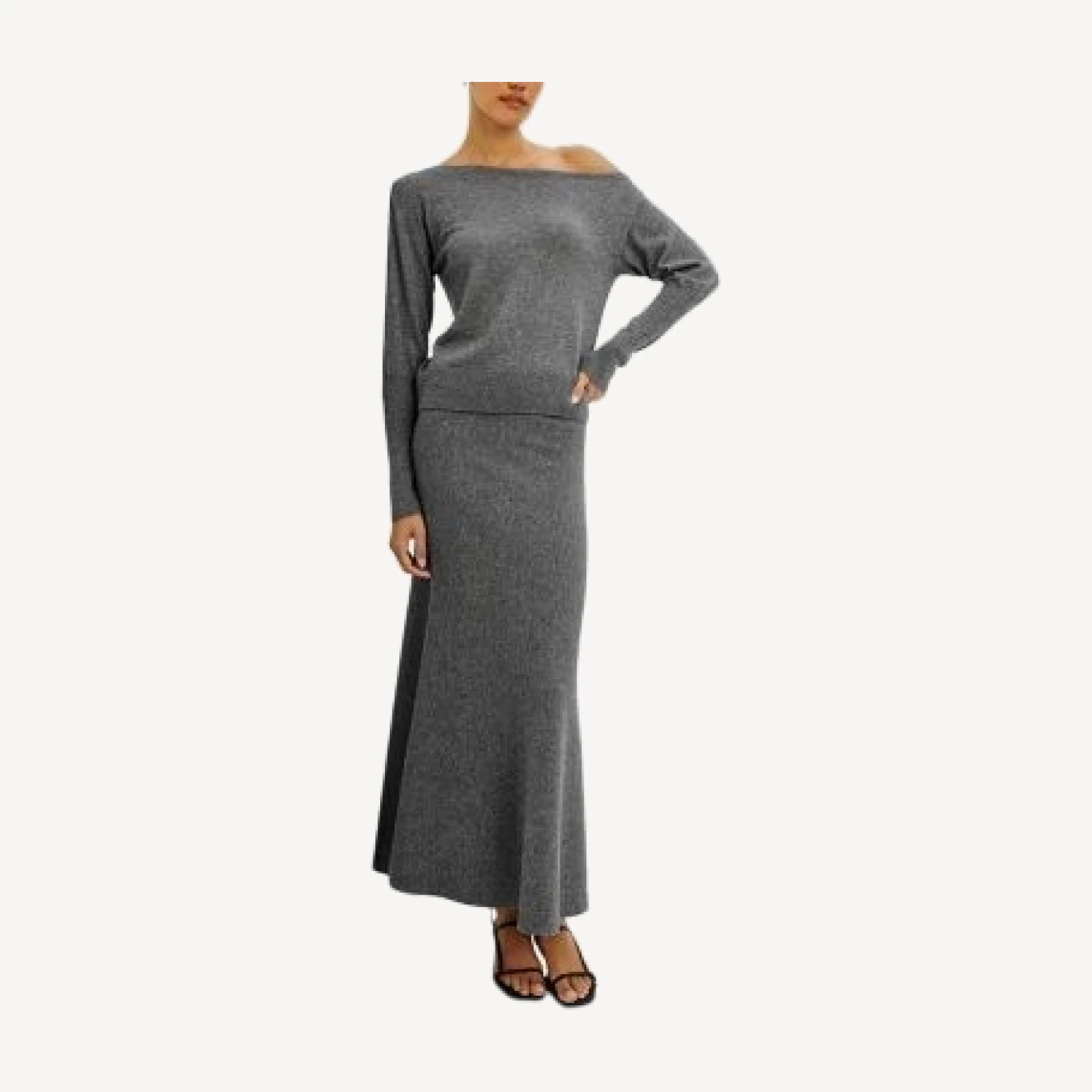 Rails Tianna Wool Blend One Shoulder Top