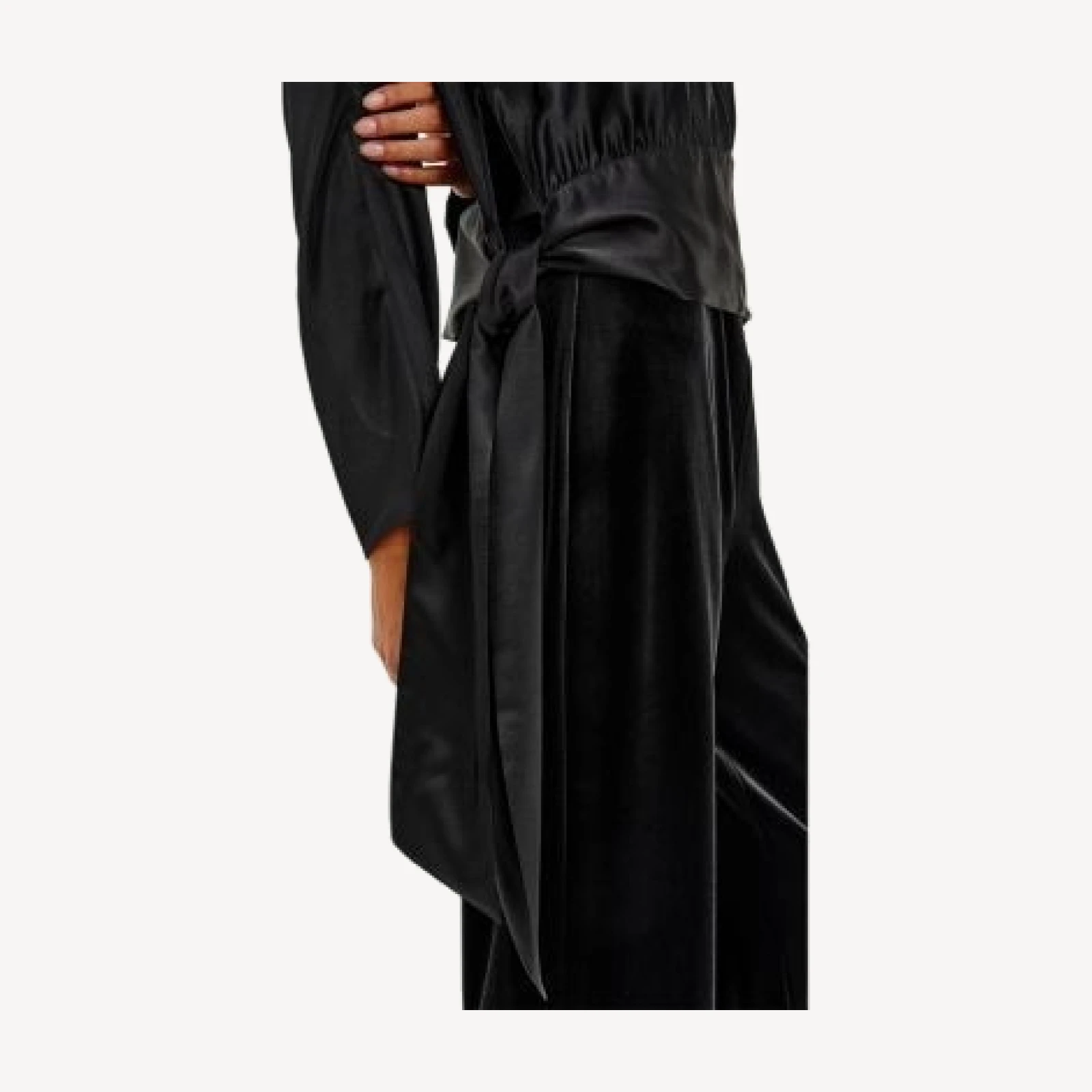 Rails Opal Draped Satin Blouse
