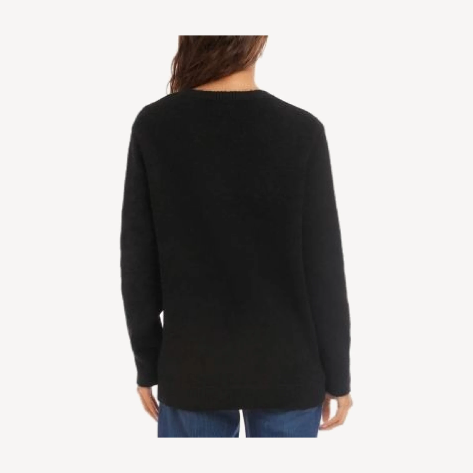 Karen Kane Heart Jacquard Sweater