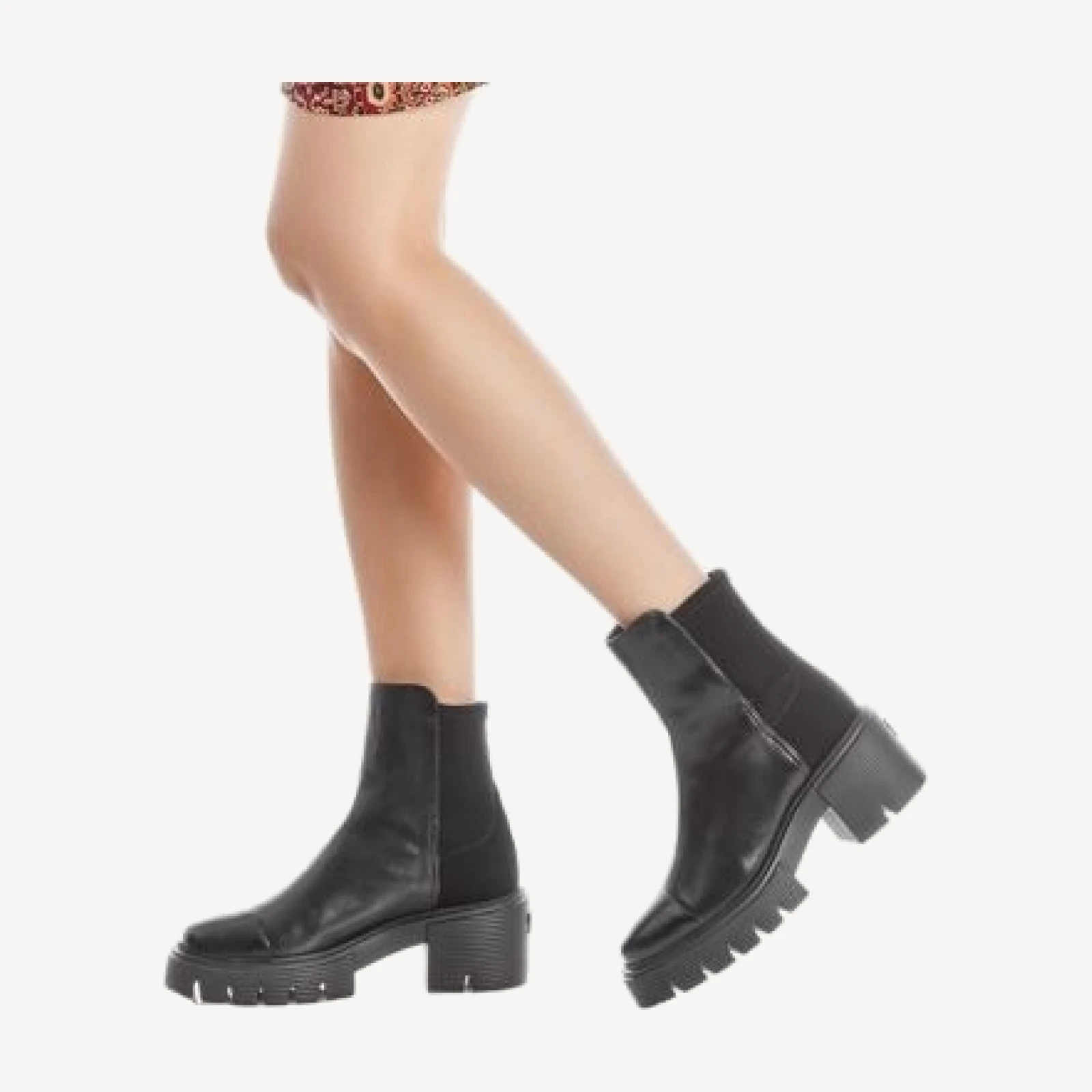 Stuart Weitzman Women's Soho 5050 Lug Sole Booties