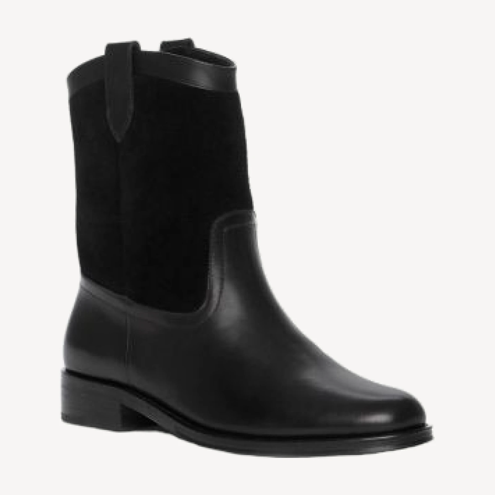 Paige Women's Rye Suede & Leather Mid Calf Boots